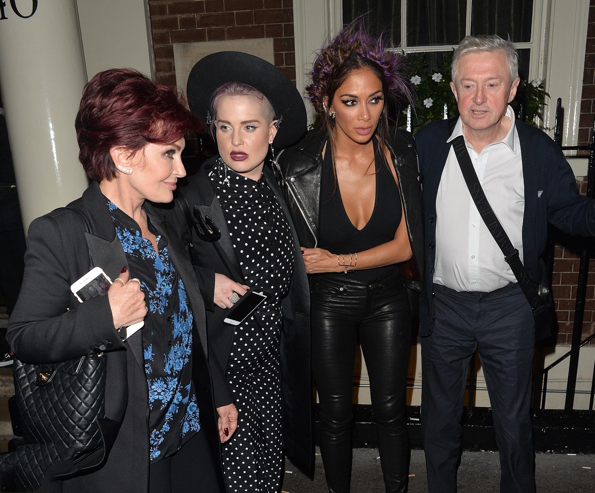 Nicole Scherzinger attends Kelly Osbourne birthday party