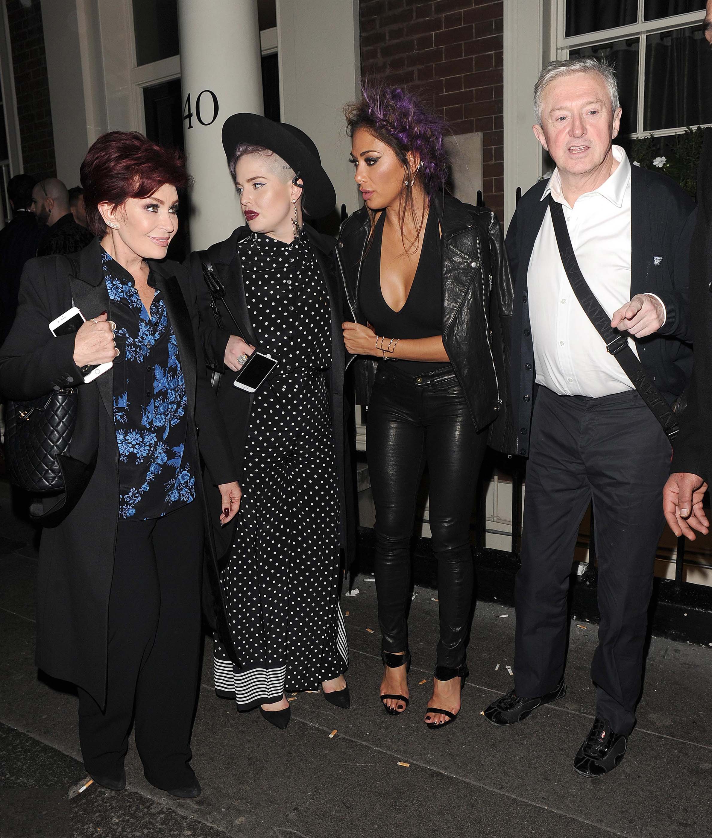 Nicole Scherzinger attends Kelly Osbourne birthday party