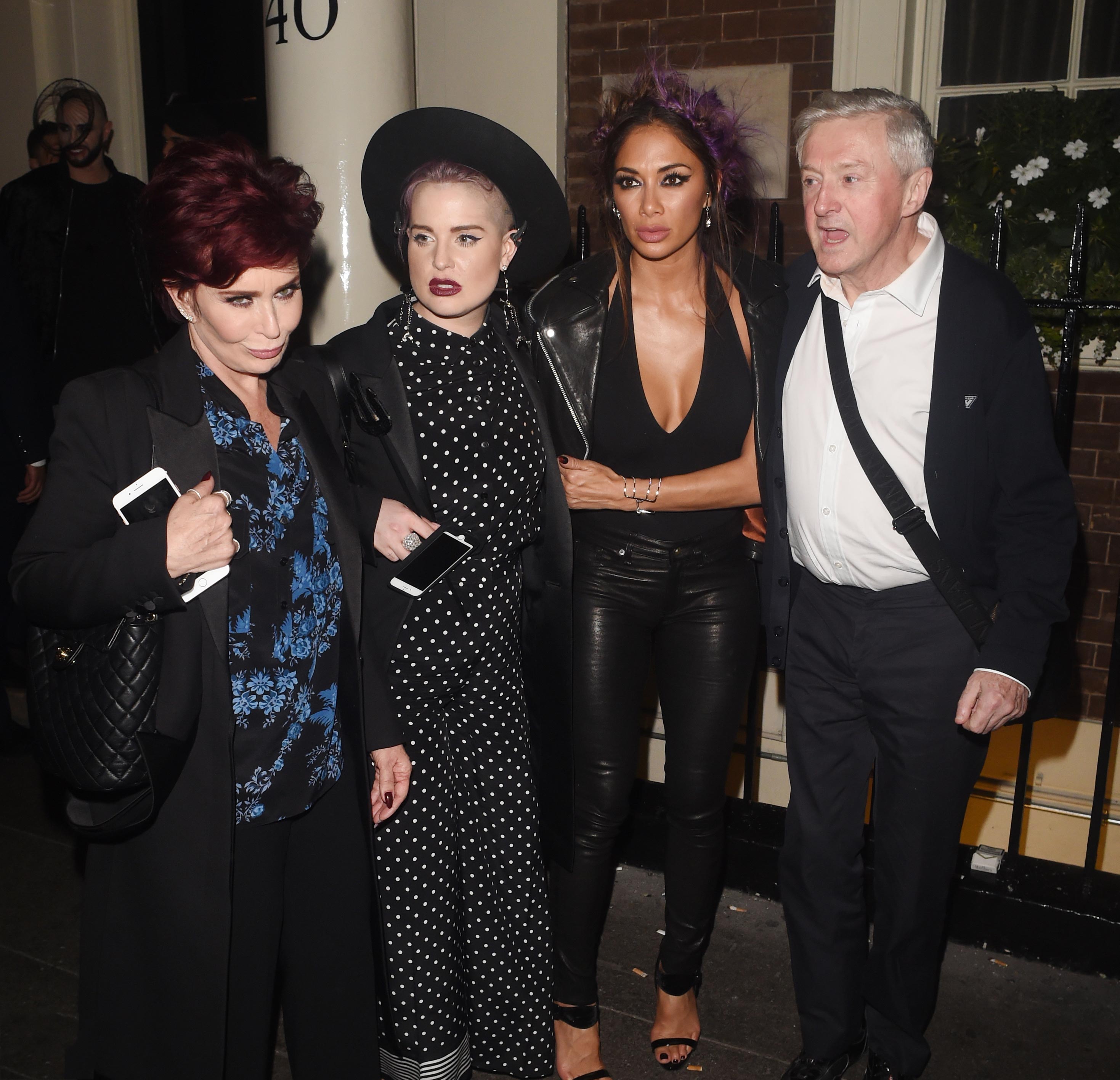 Nicole Scherzinger attends Kelly Osbourne birthday party