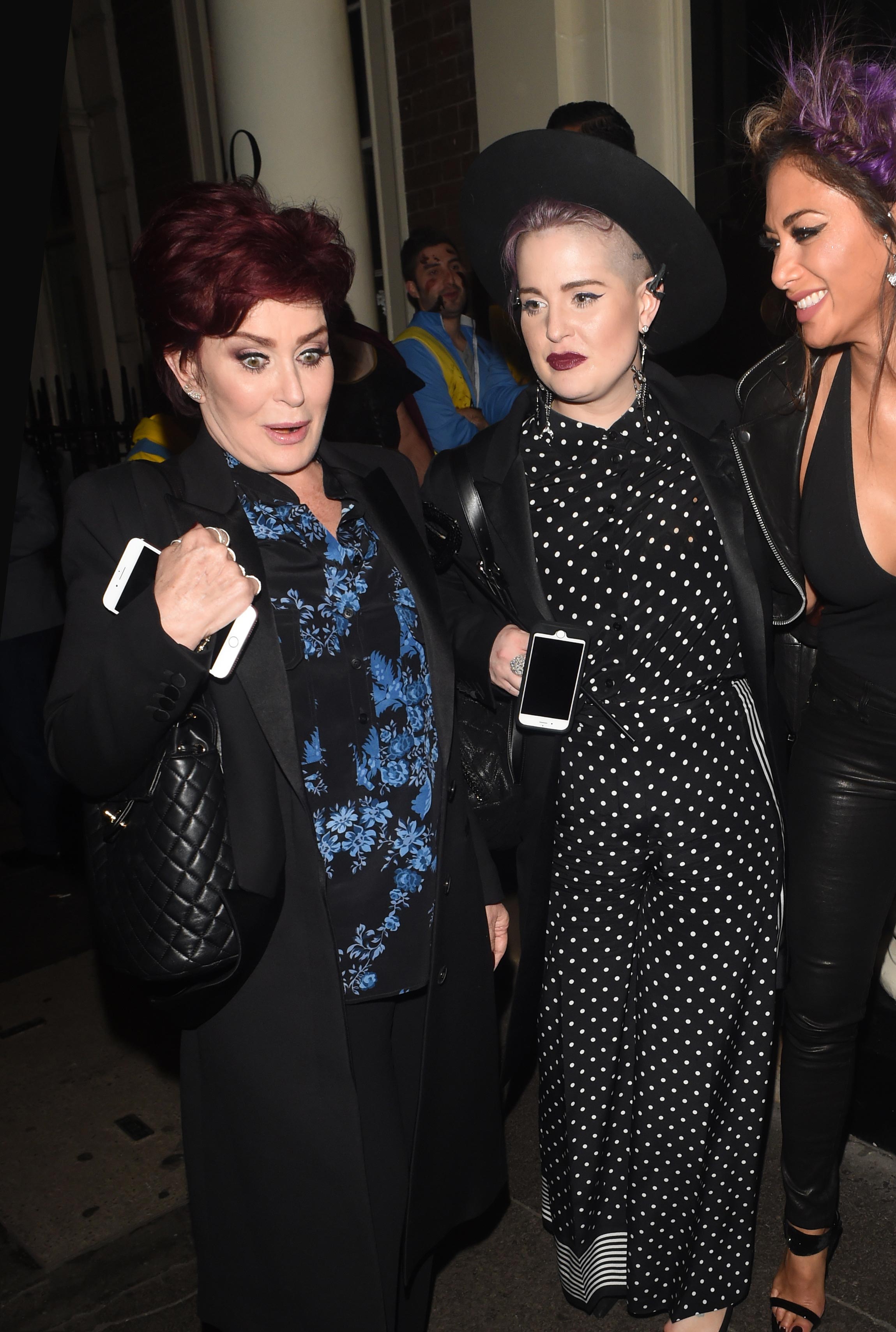 Nicole Scherzinger attends Kelly Osbourne birthday party