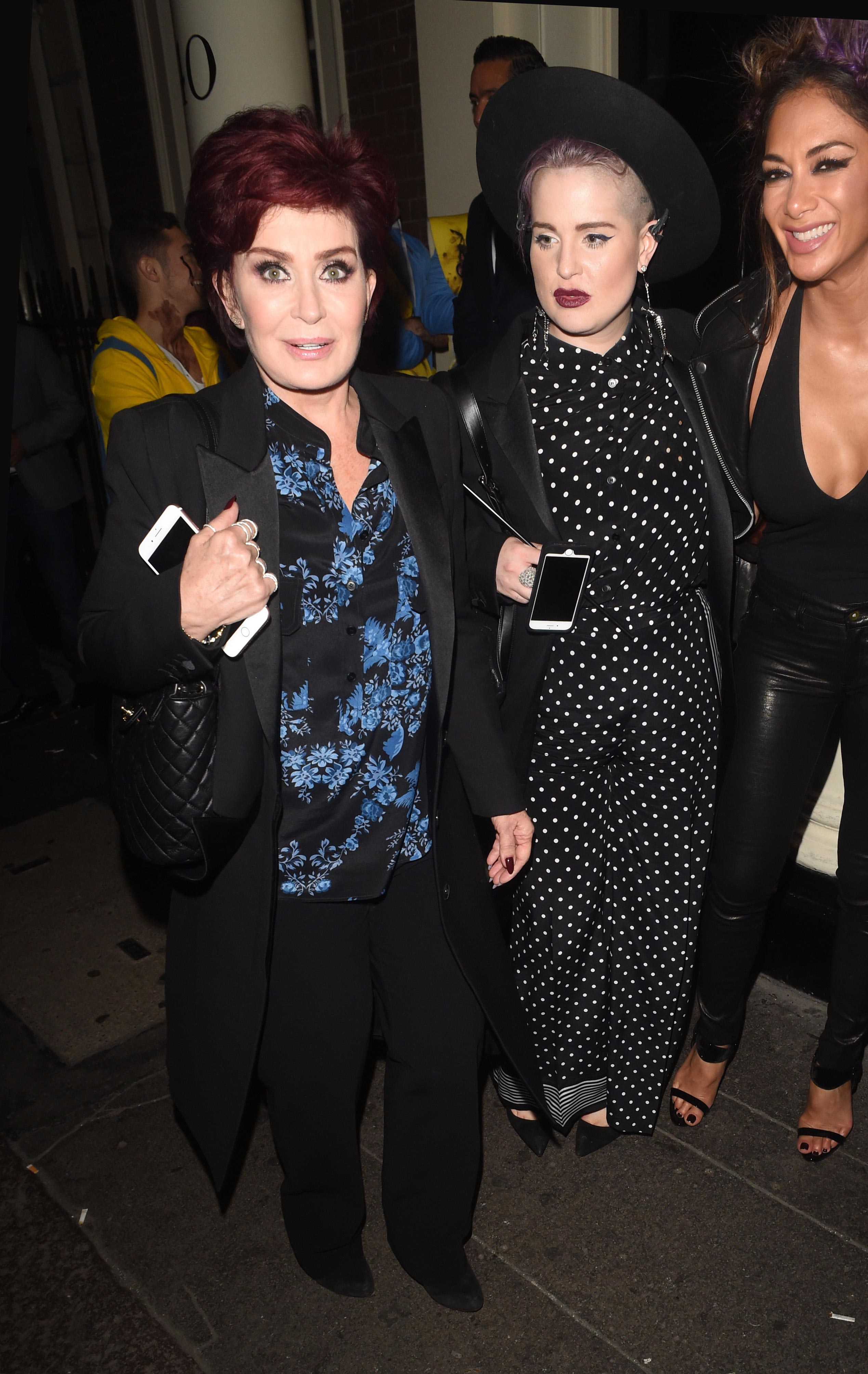 Nicole Scherzinger attends Kelly Osbourne birthday party