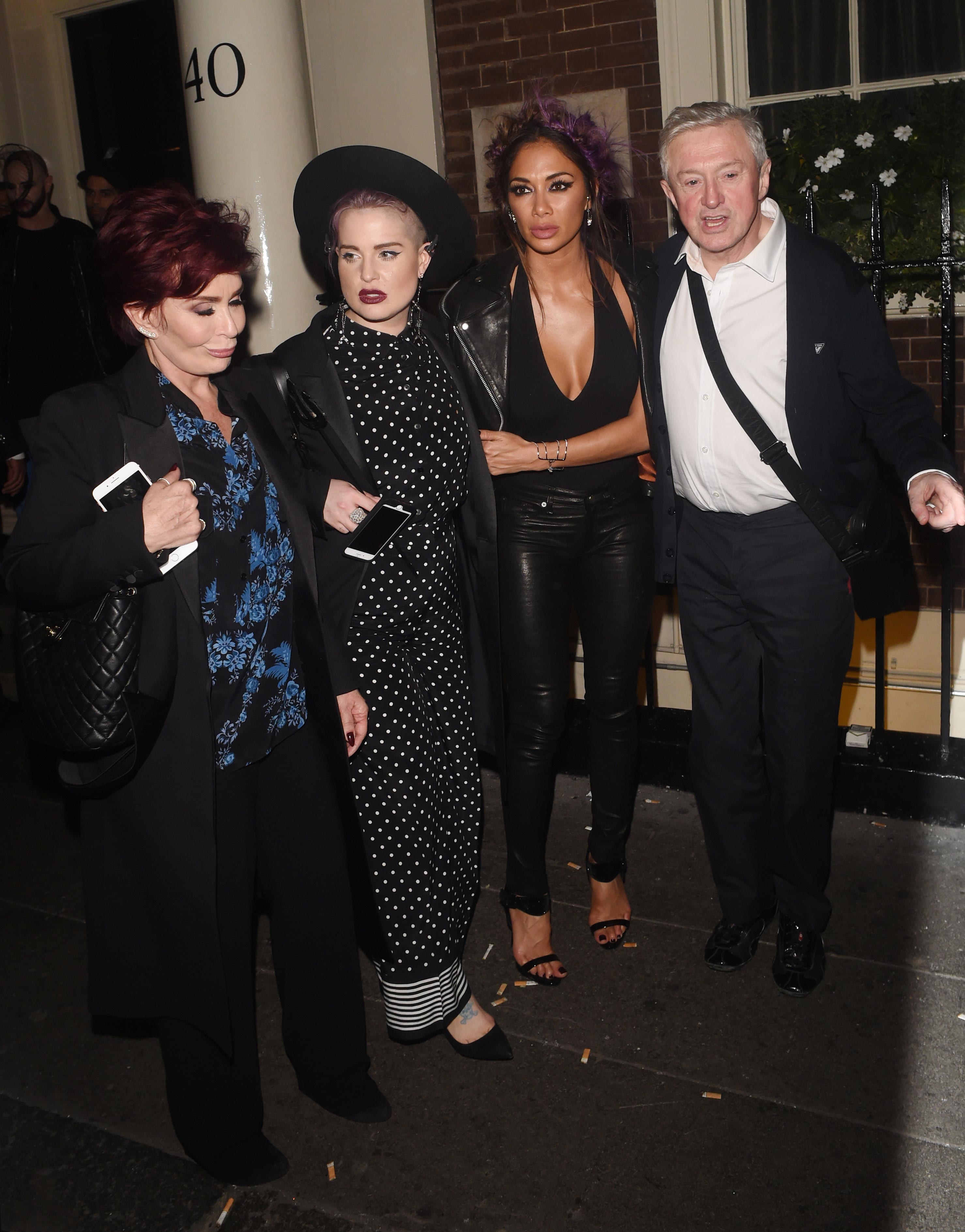 Nicole Scherzinger attends Kelly Osbourne birthday party