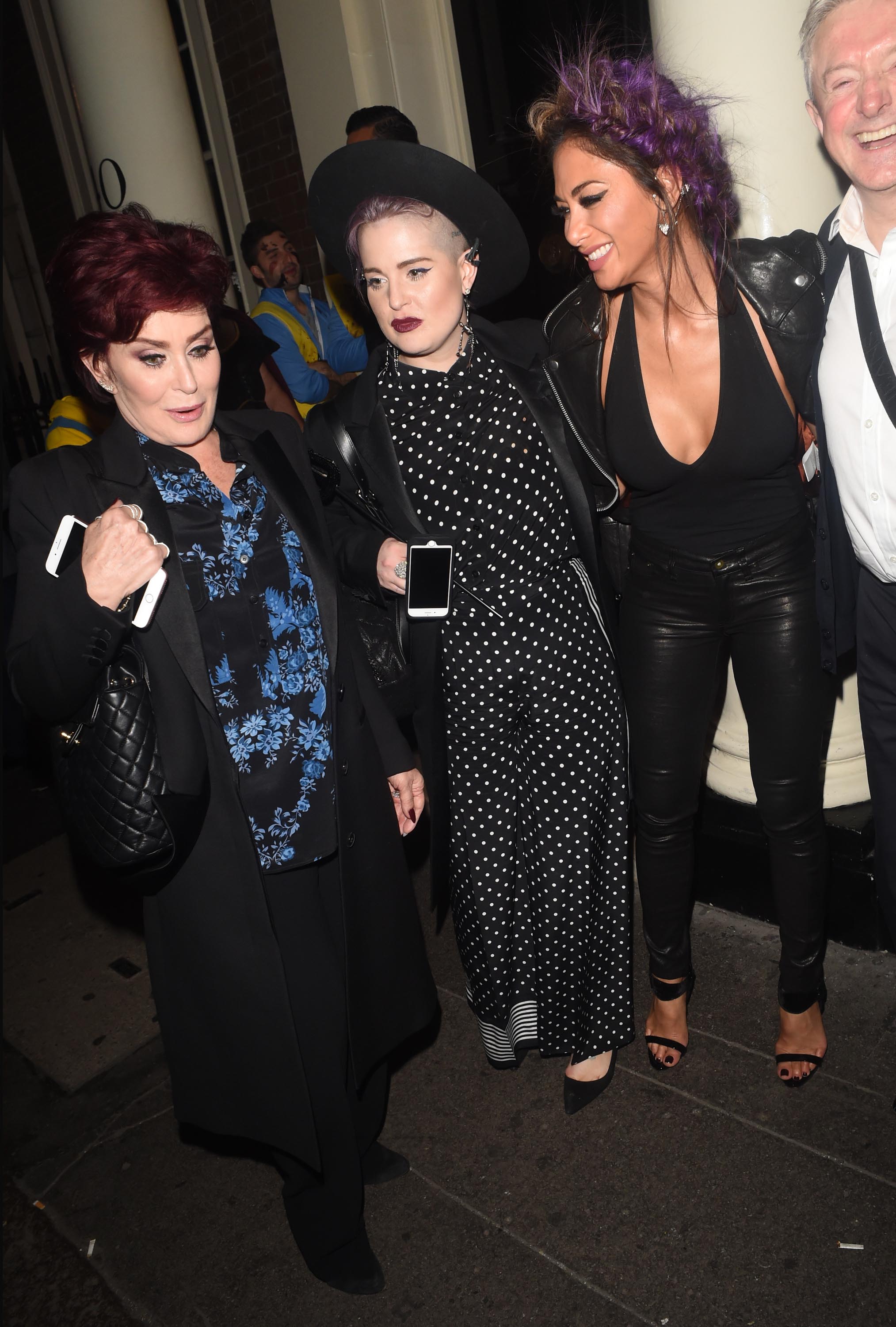 Nicole Scherzinger attends Kelly Osbourne birthday party