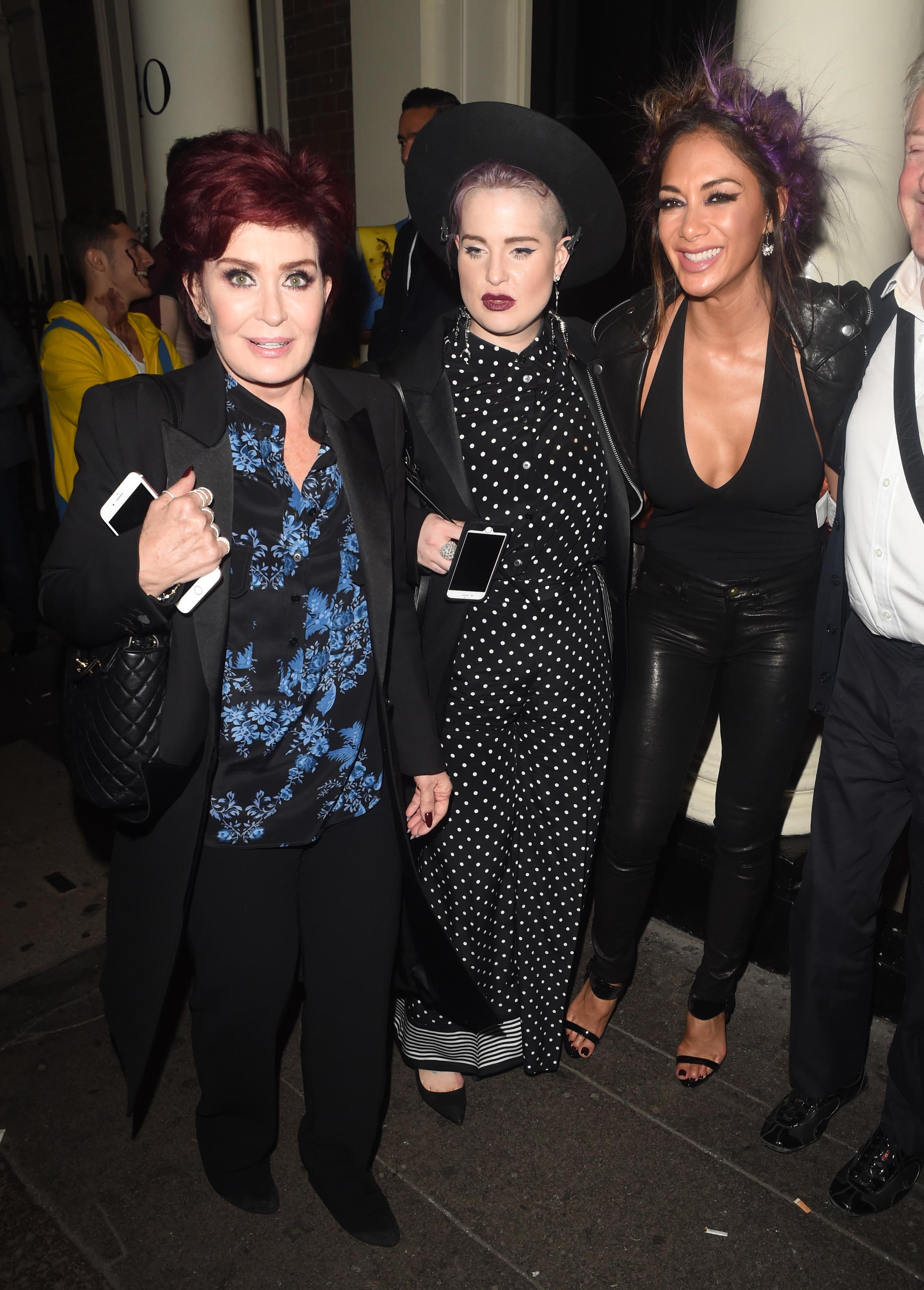 Nicole Scherzinger attends Kelly Osbourne birthday party