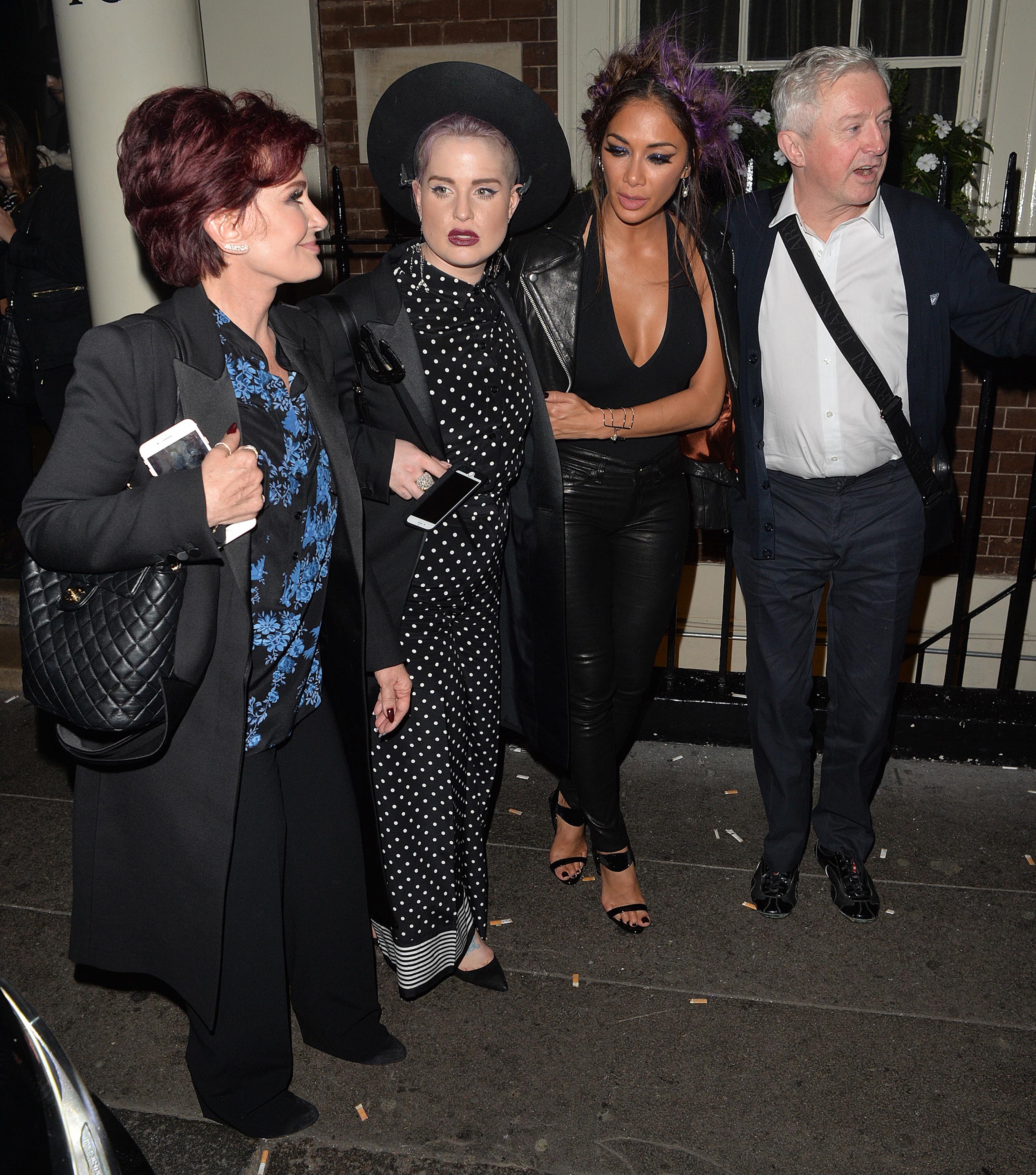 Nicole Scherzinger attends Kelly Osbourne birthday party