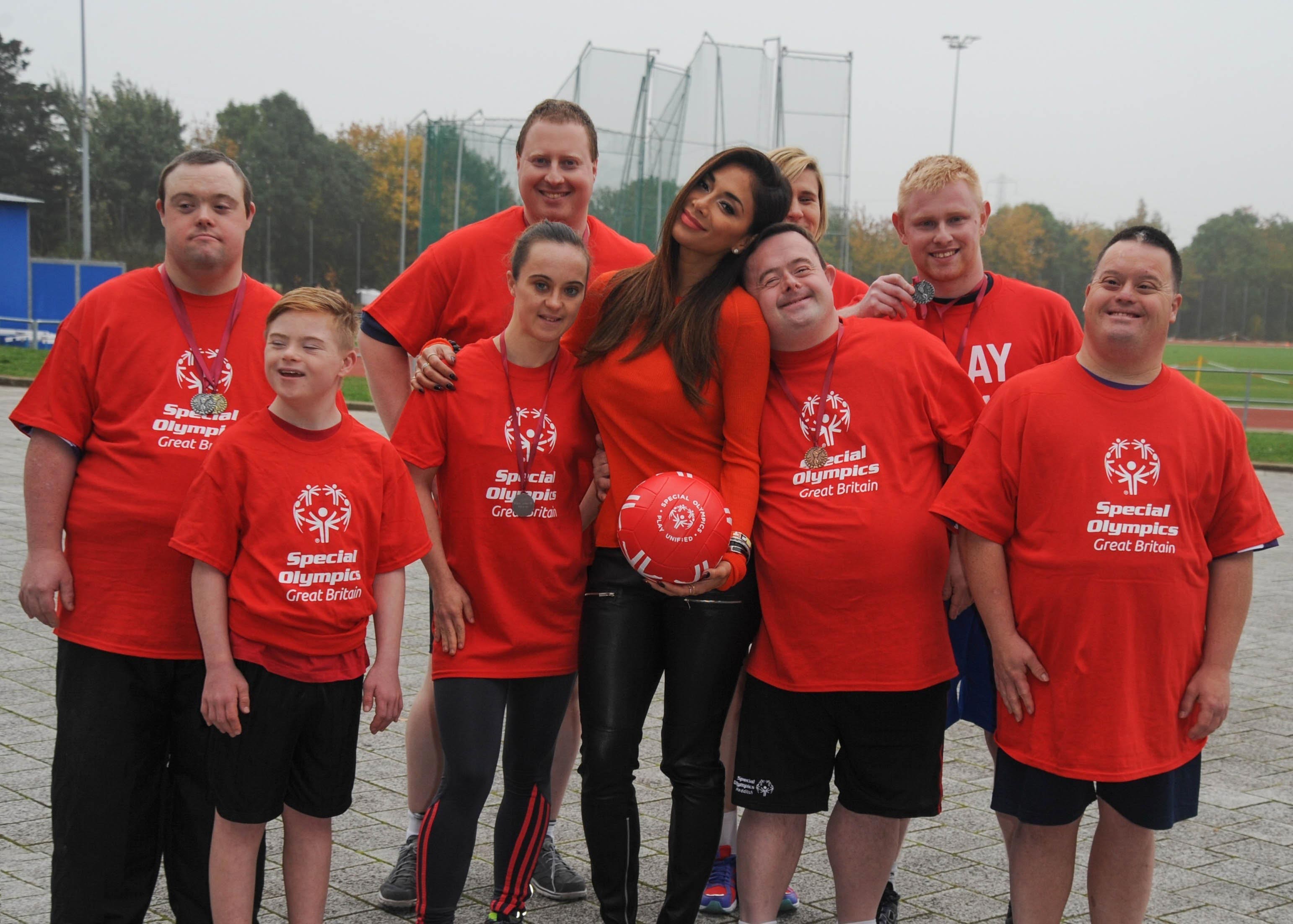 Nicole Scherzinger attends Special Olympics