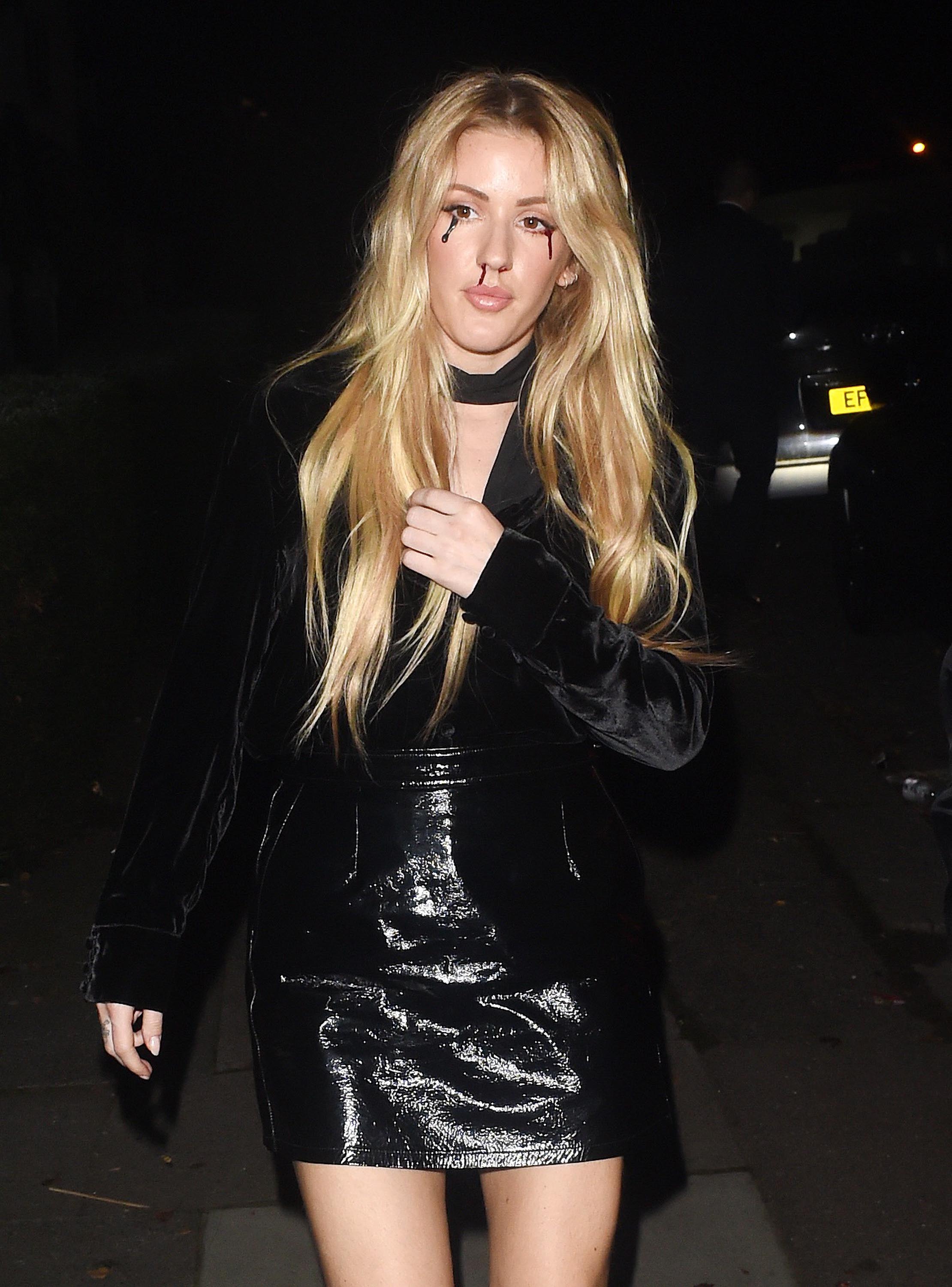 Ellie Goulding attends The 2016 Jonathan Ross Halloween Party