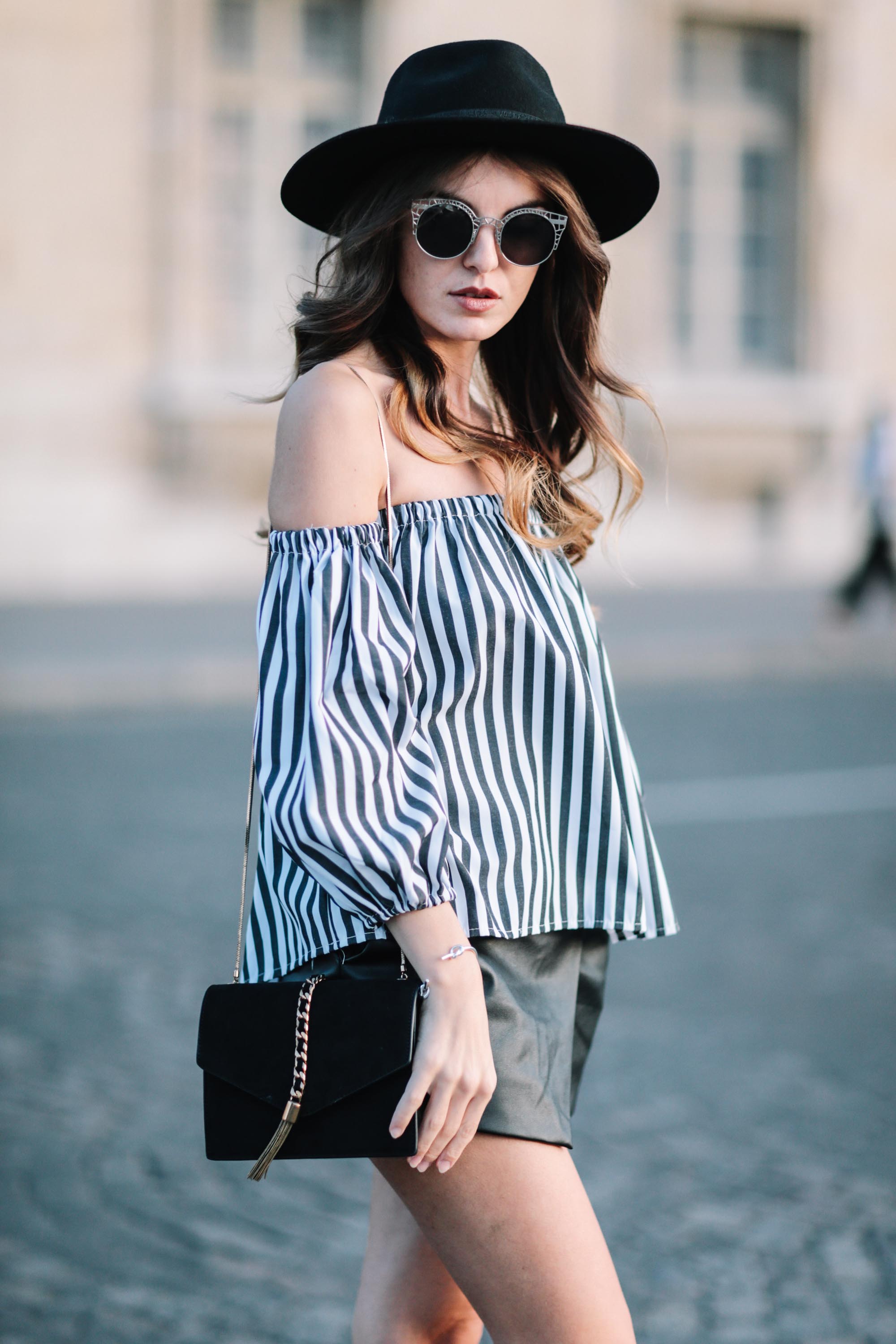 Kristi Gogsadze street fashion in Paris
