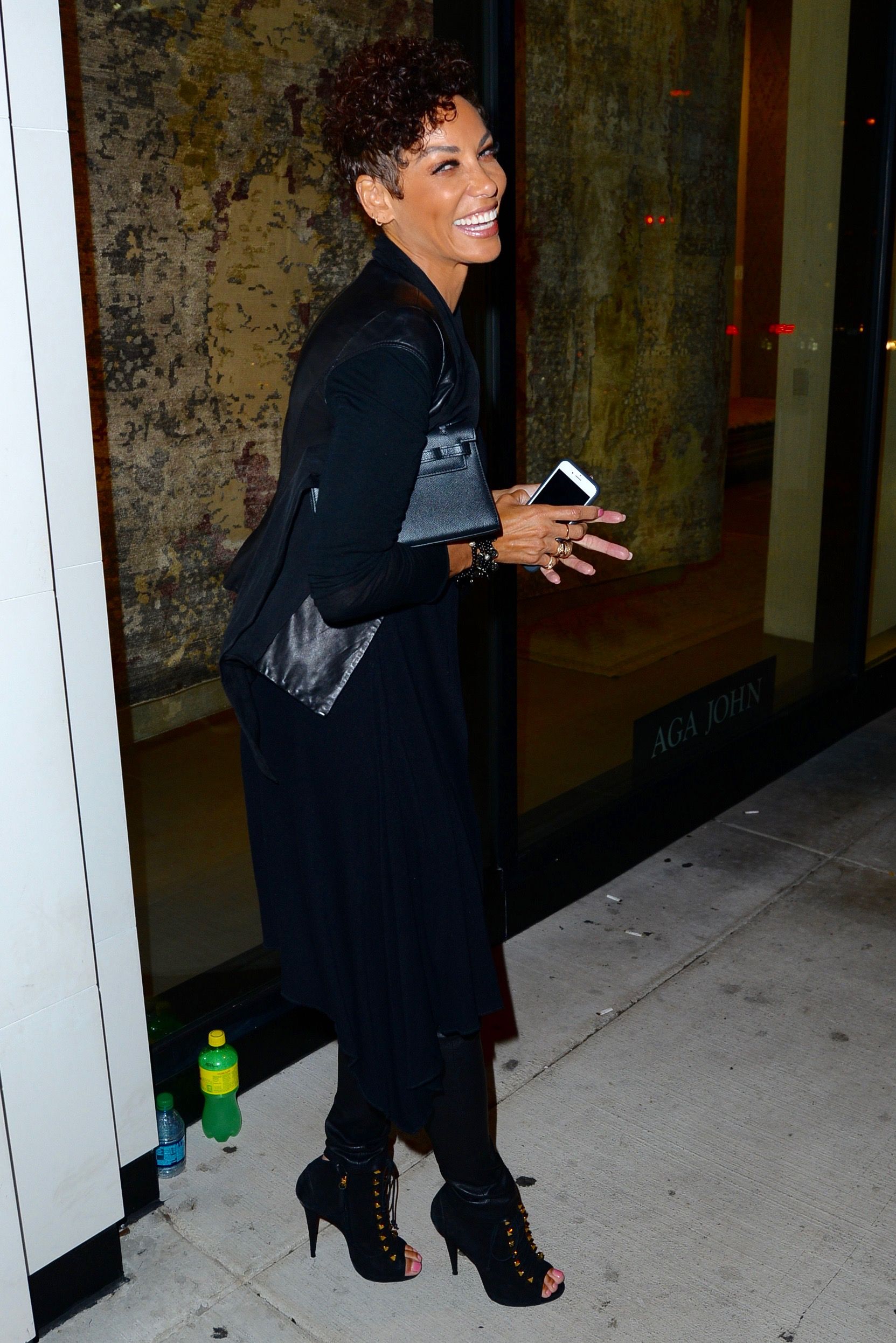 Nicole Murphy out in West Hollywood