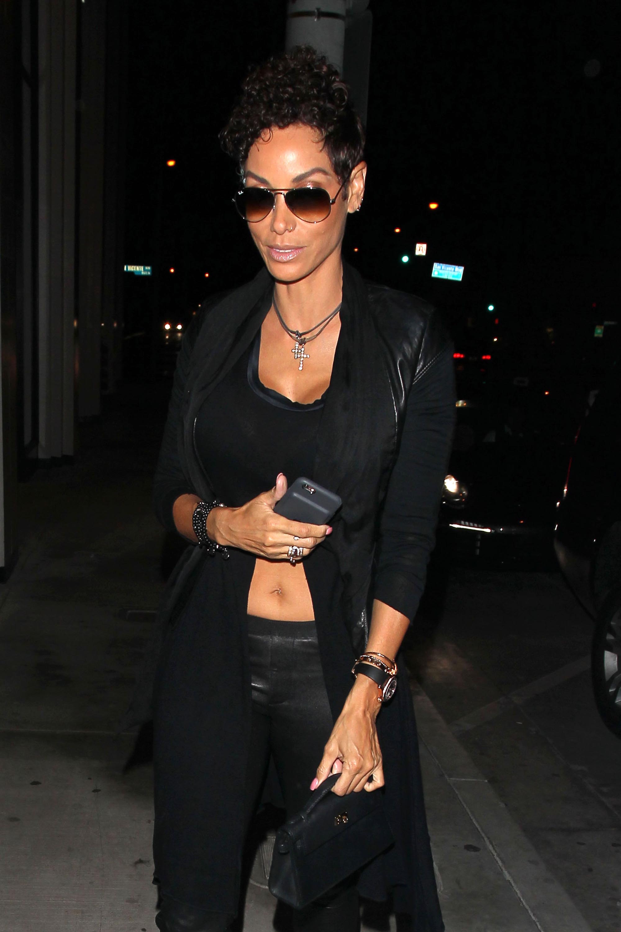 Nicole Murphy out in West Hollywood
