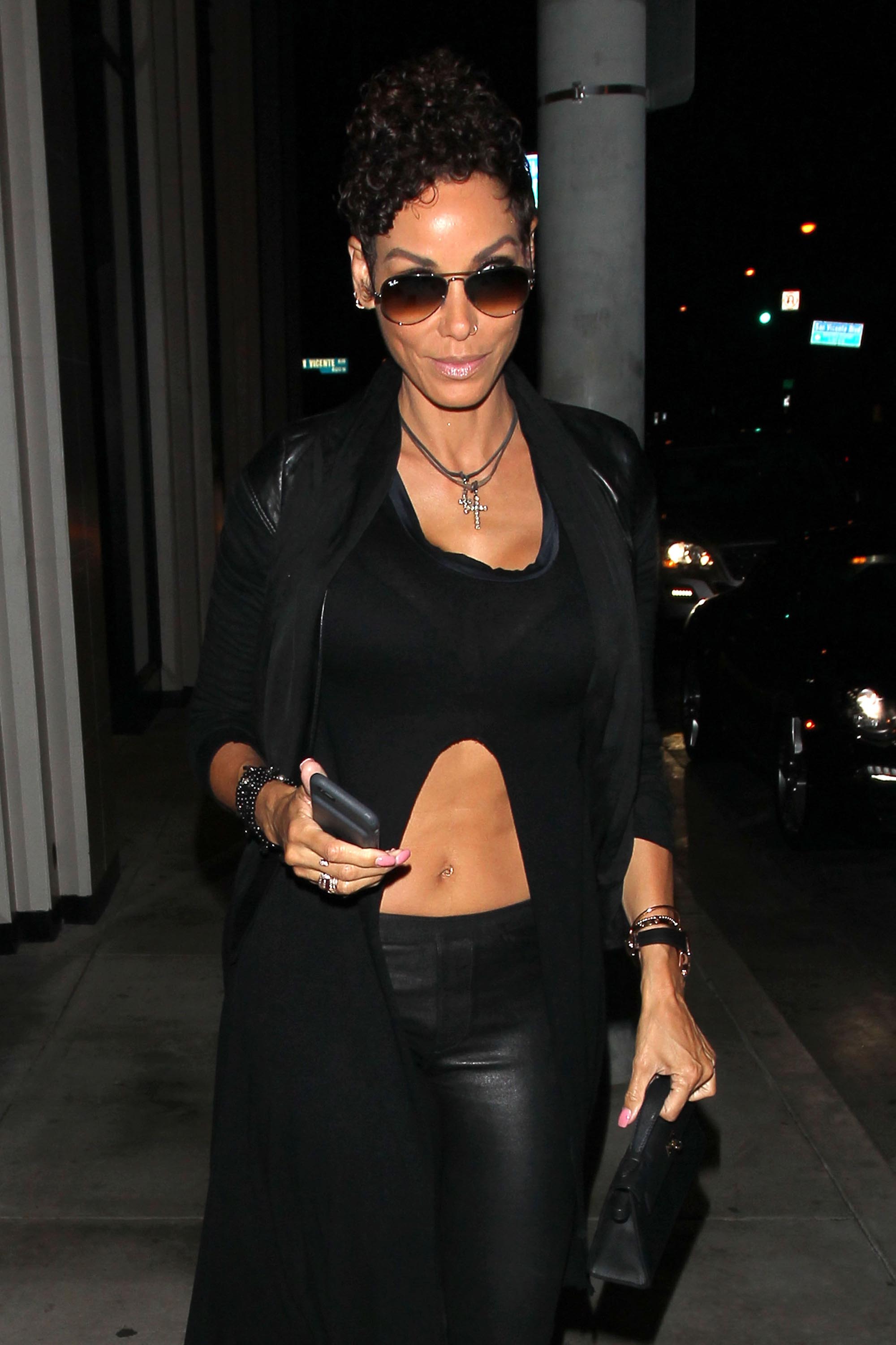 Nicole Murphy out in West Hollywood