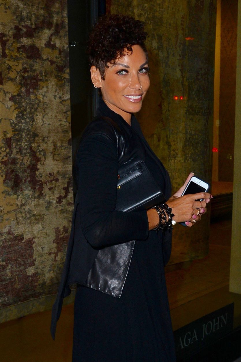 Nicole Murphy out in West Hollywood