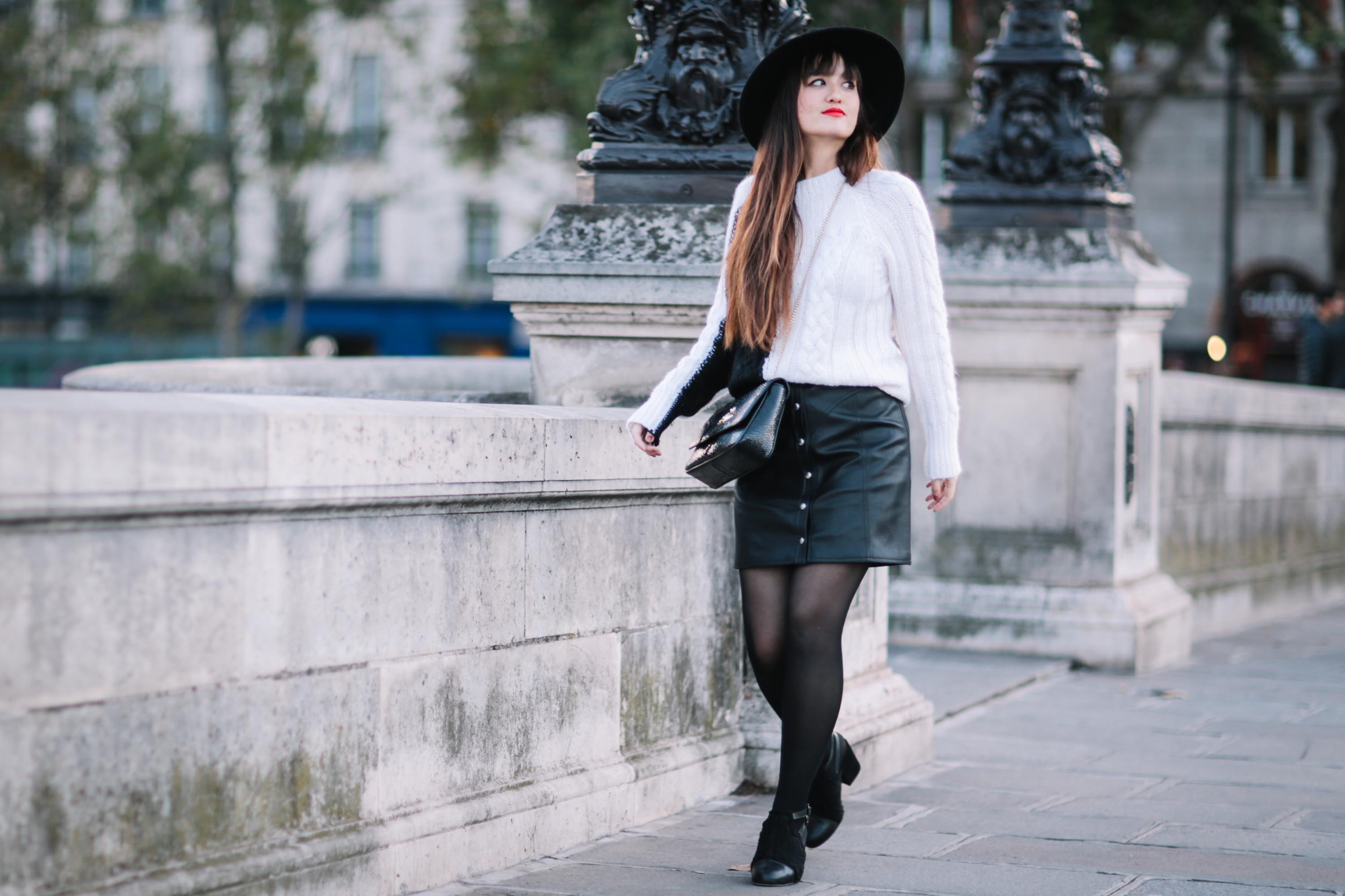 Nikita Wong street fashion in Paris