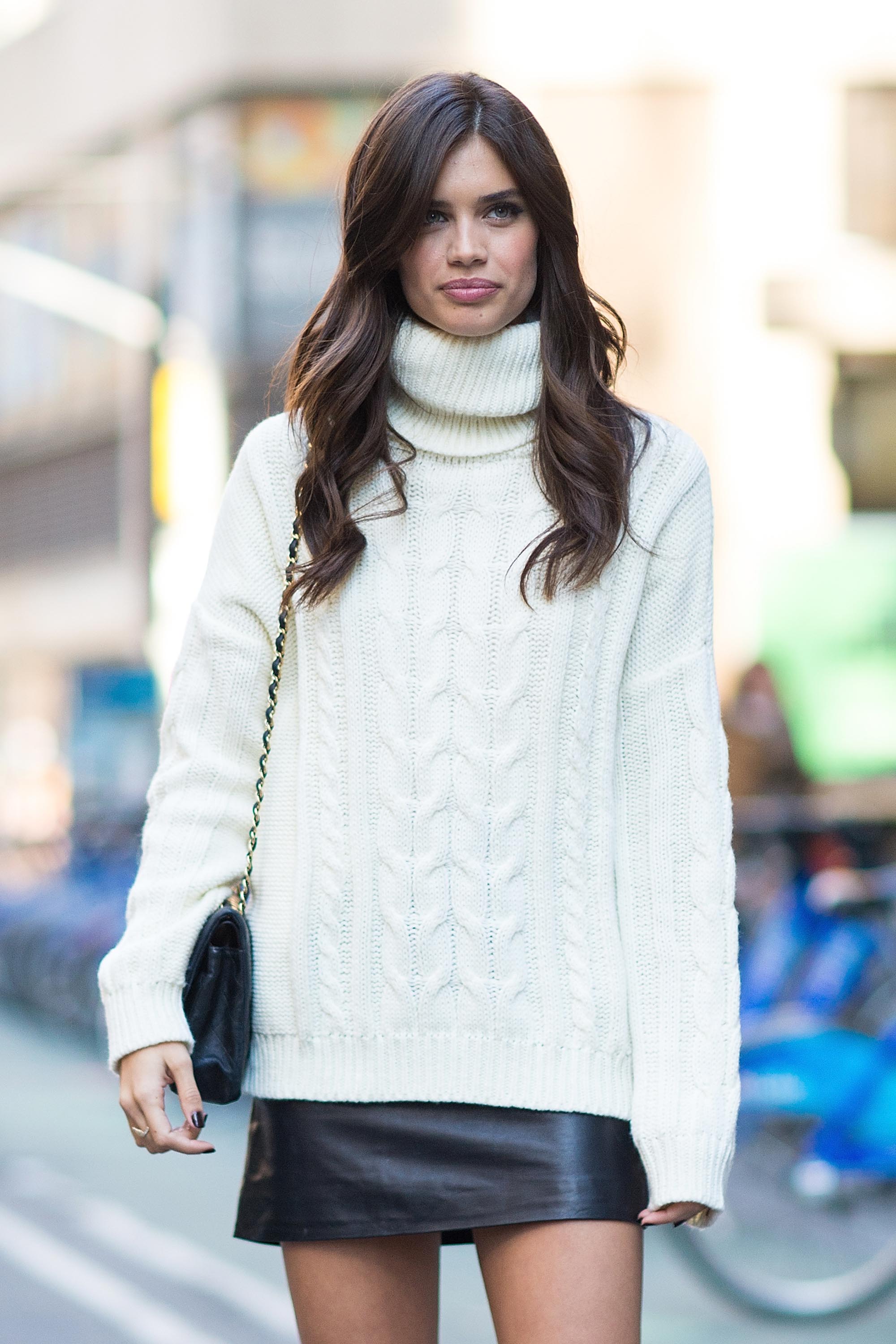 Sara Sampaio seen after the Victorias Secret fitting