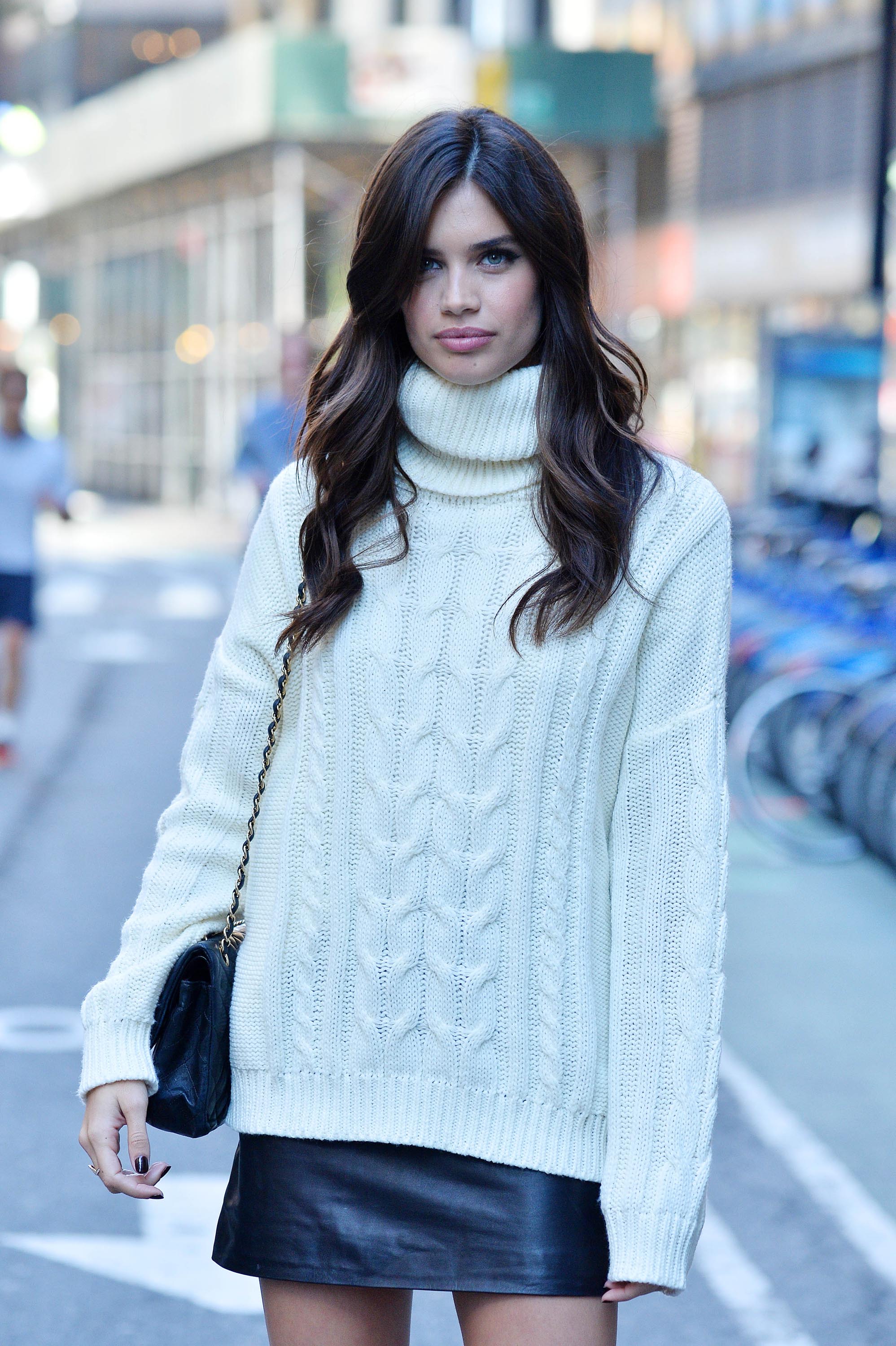 Sara Sampaio seen after the Victorias Secret fitting