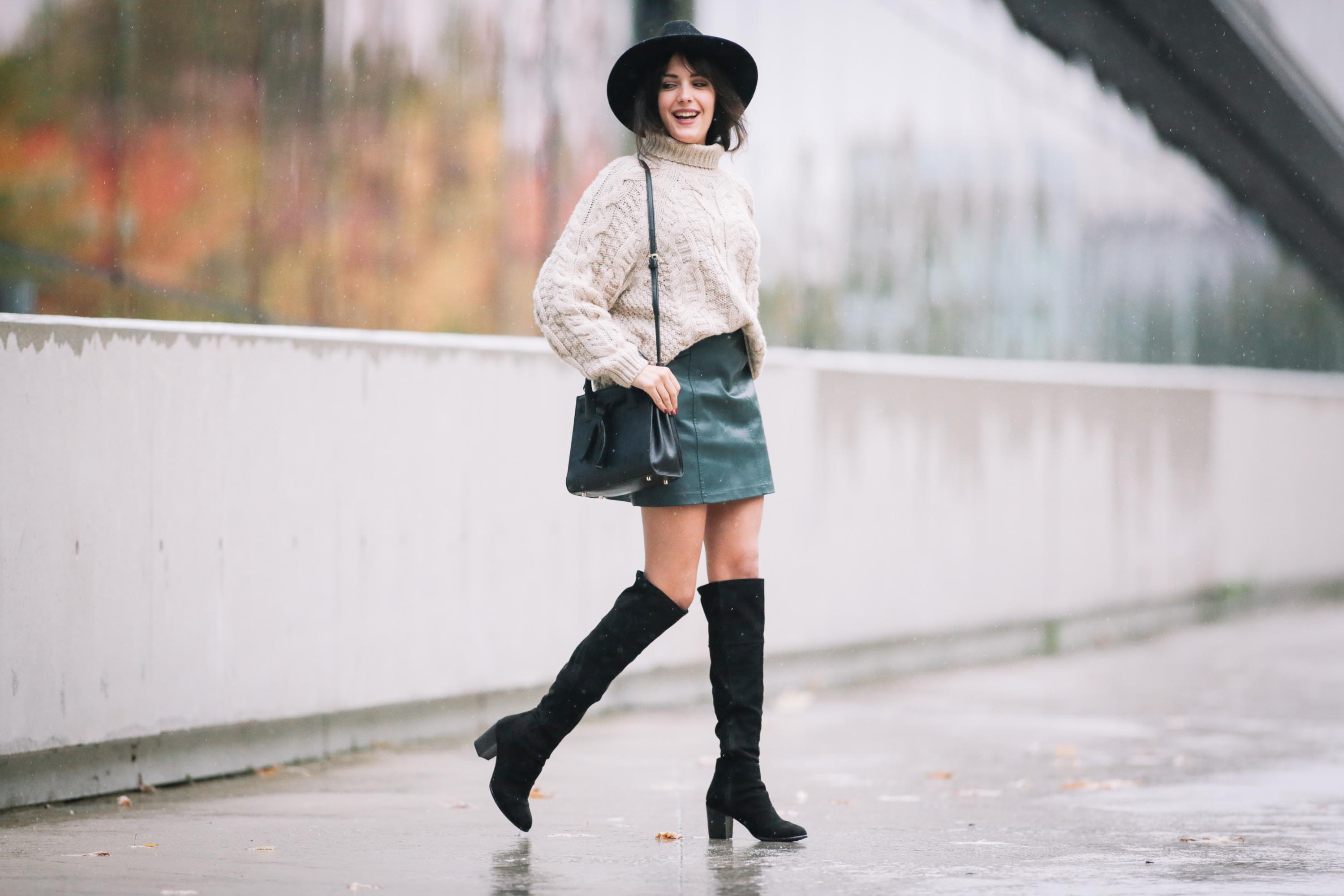 Sarah Benziane street fashion in Paris