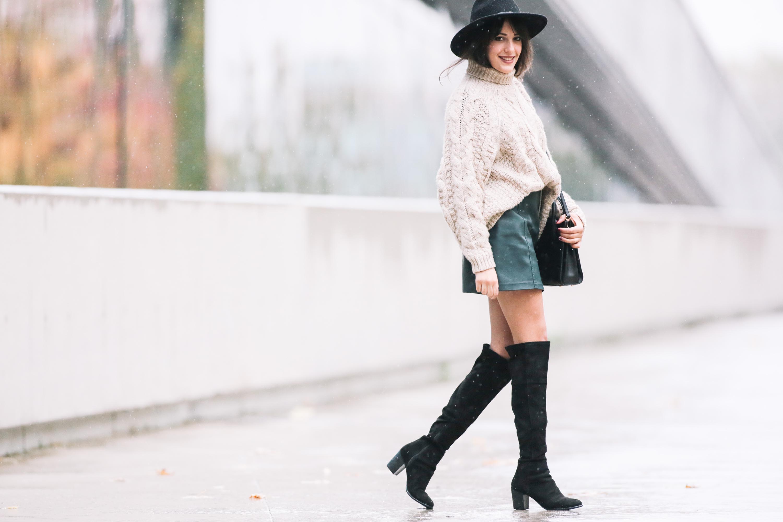 Sarah Benziane street fashion in Paris