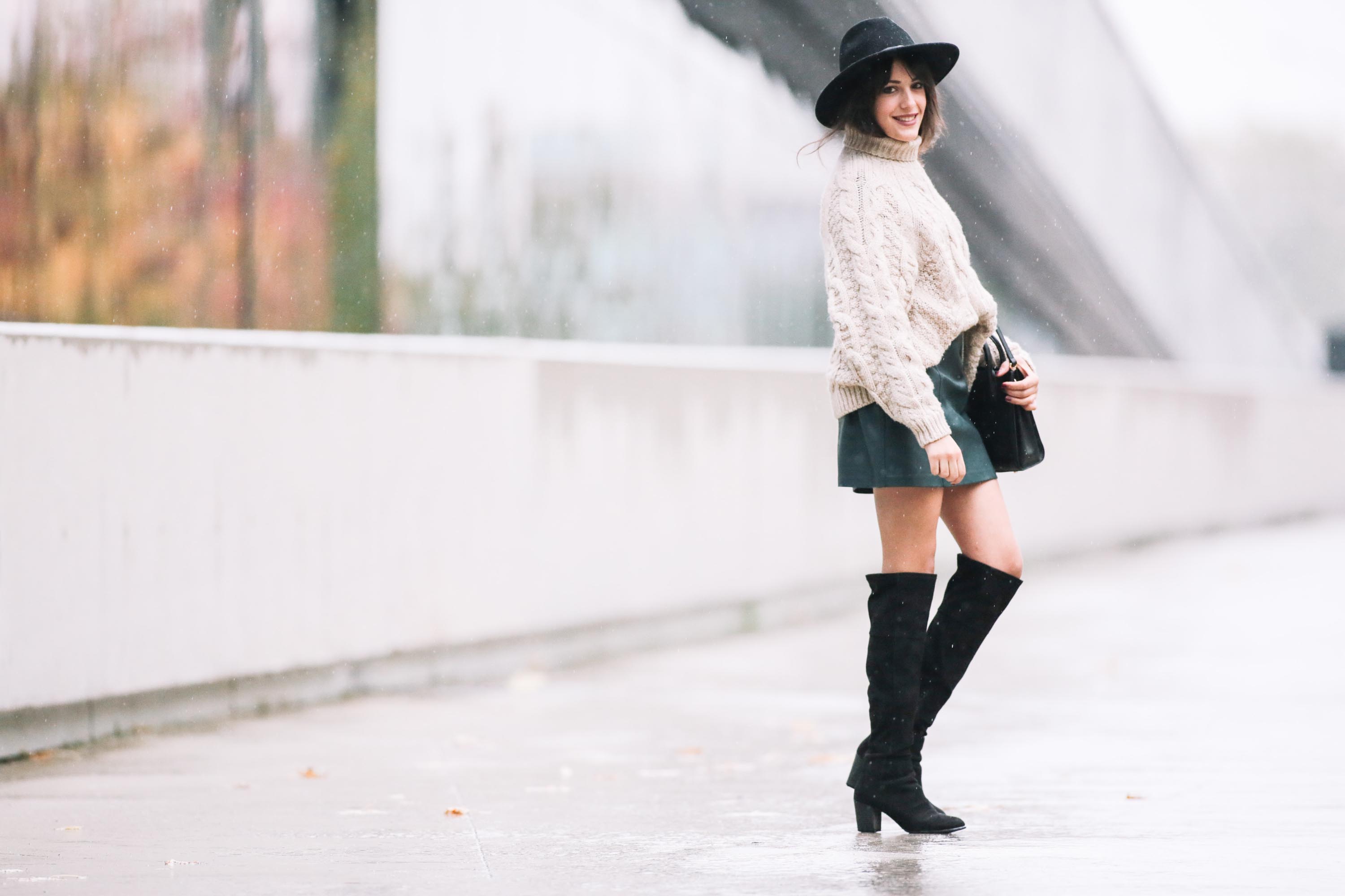 Sarah Benziane street fashion in Paris