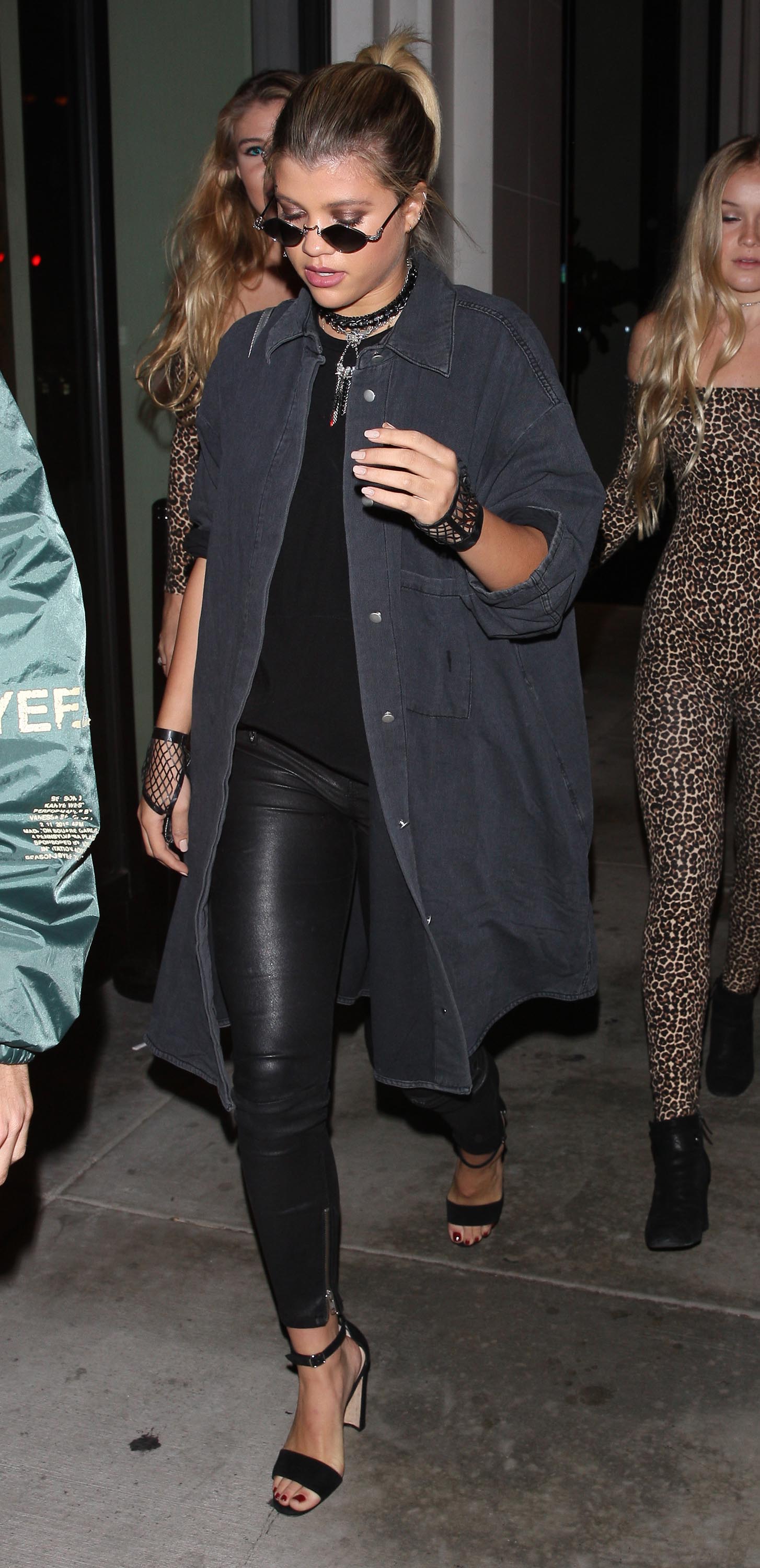 Sofia Richie at Catch restaurant