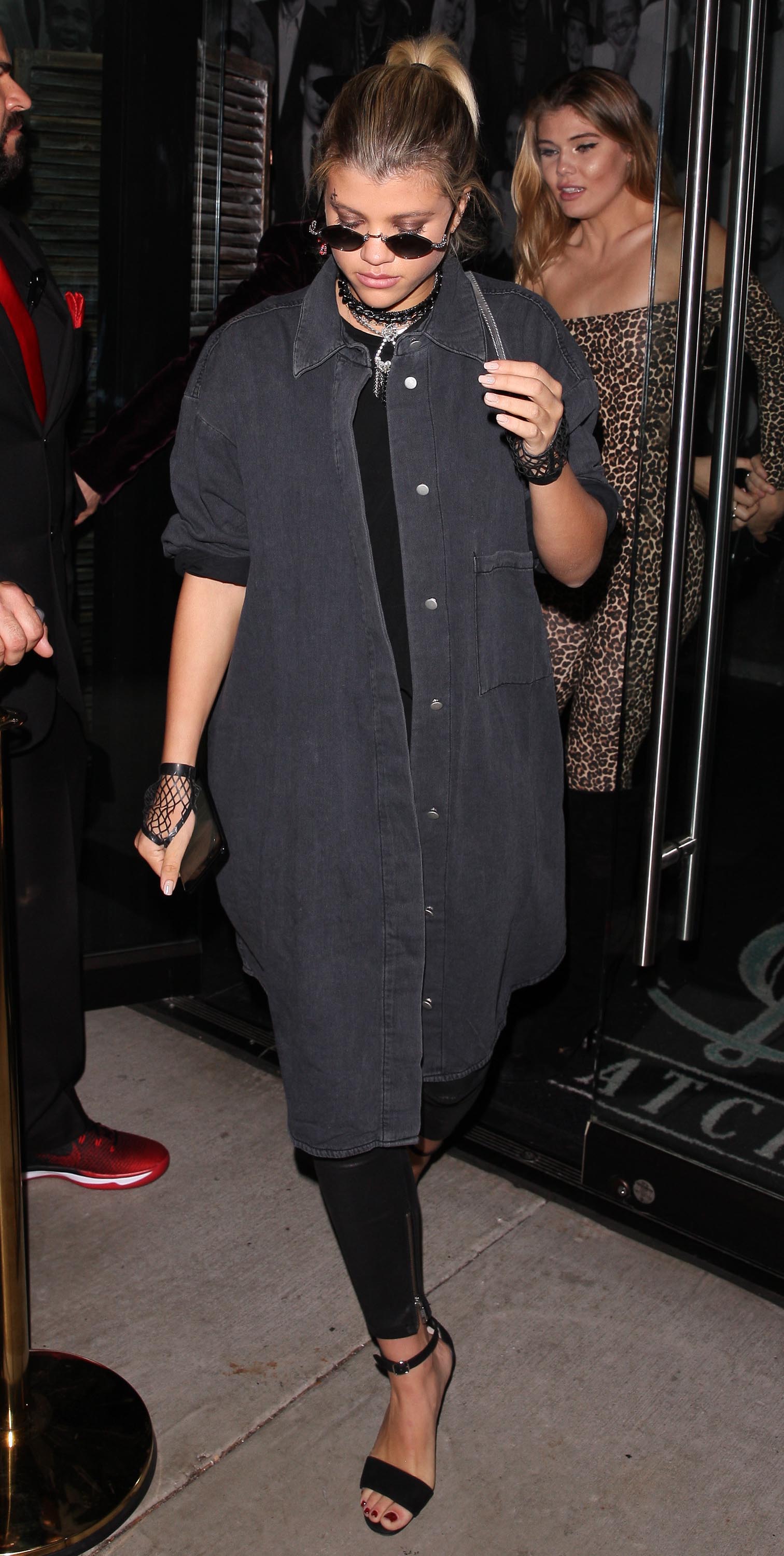 Sofia Richie at Catch restaurant