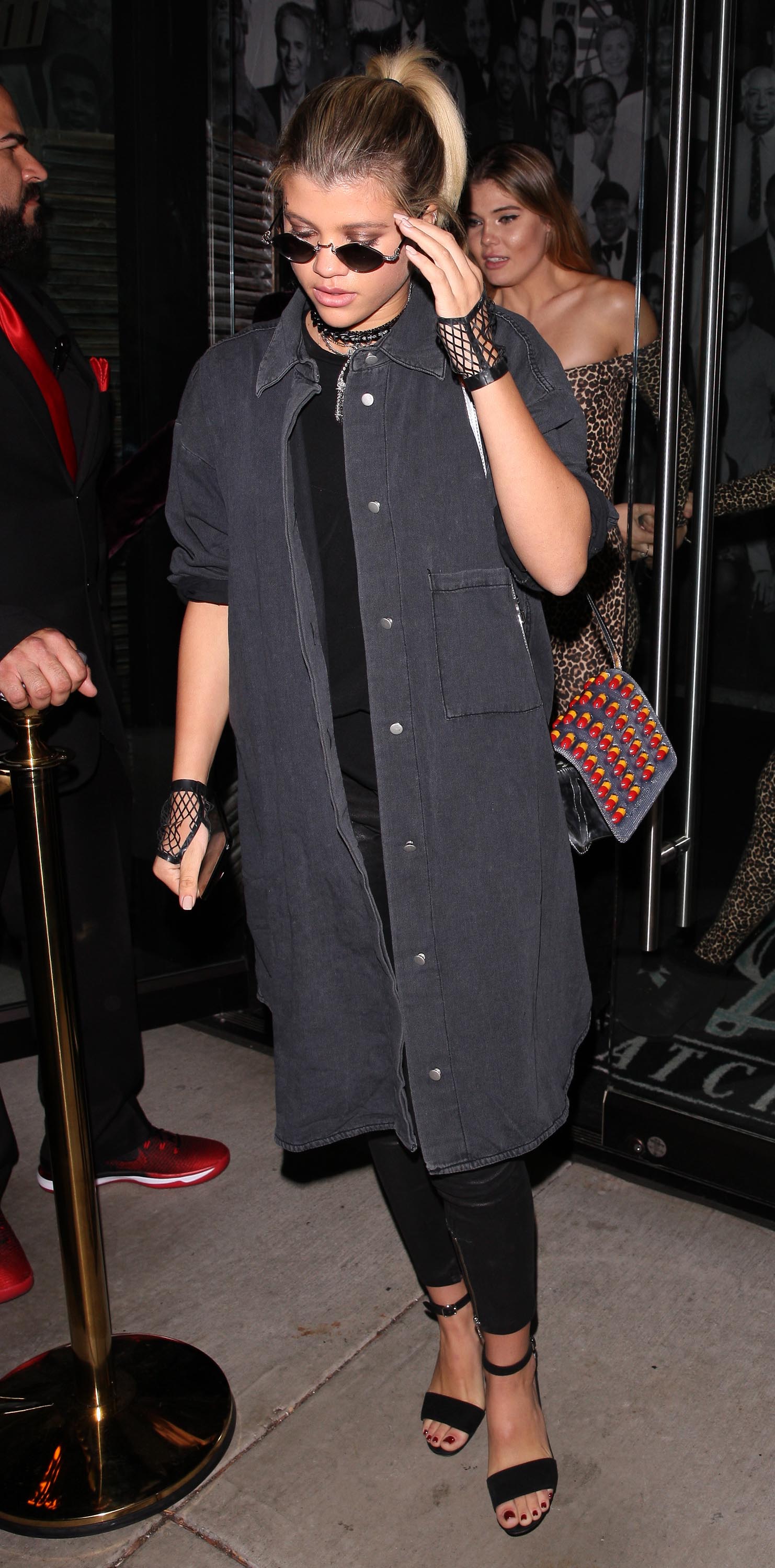 Sofia Richie at Catch restaurant