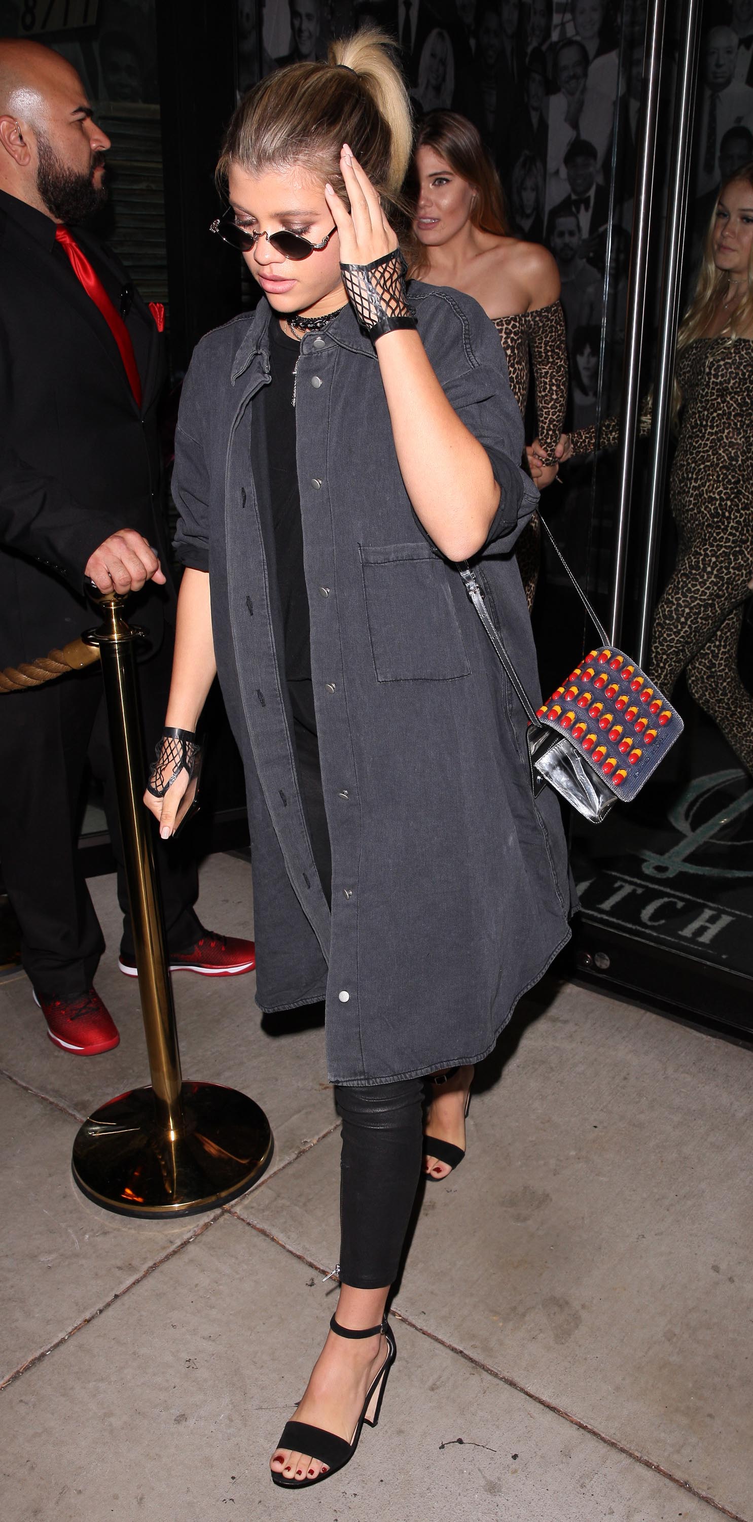 Sofia Richie at Catch restaurant