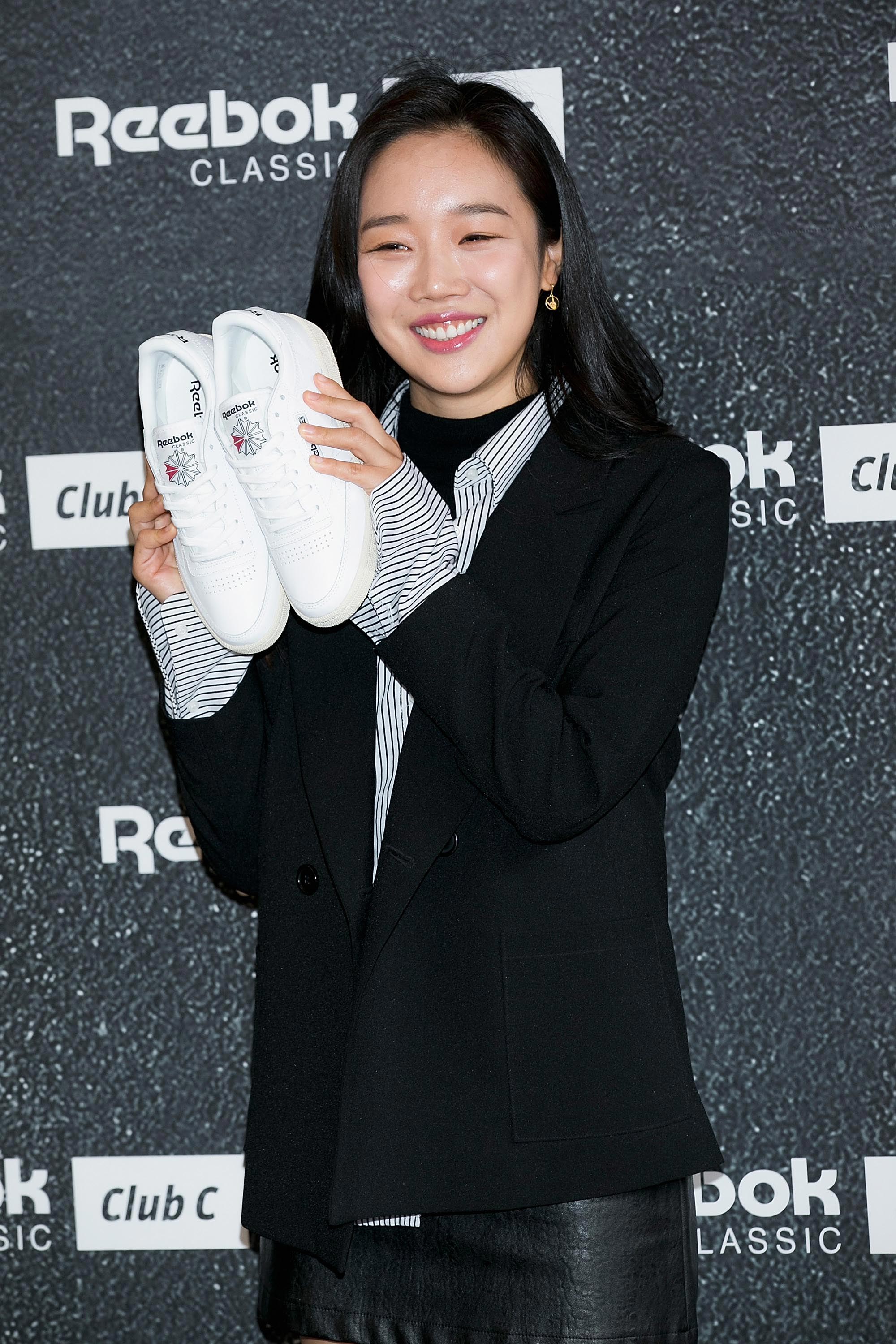 Jung Yeon-Joo attends the photocall for Reebok Classic ‘Club C Exclusive’