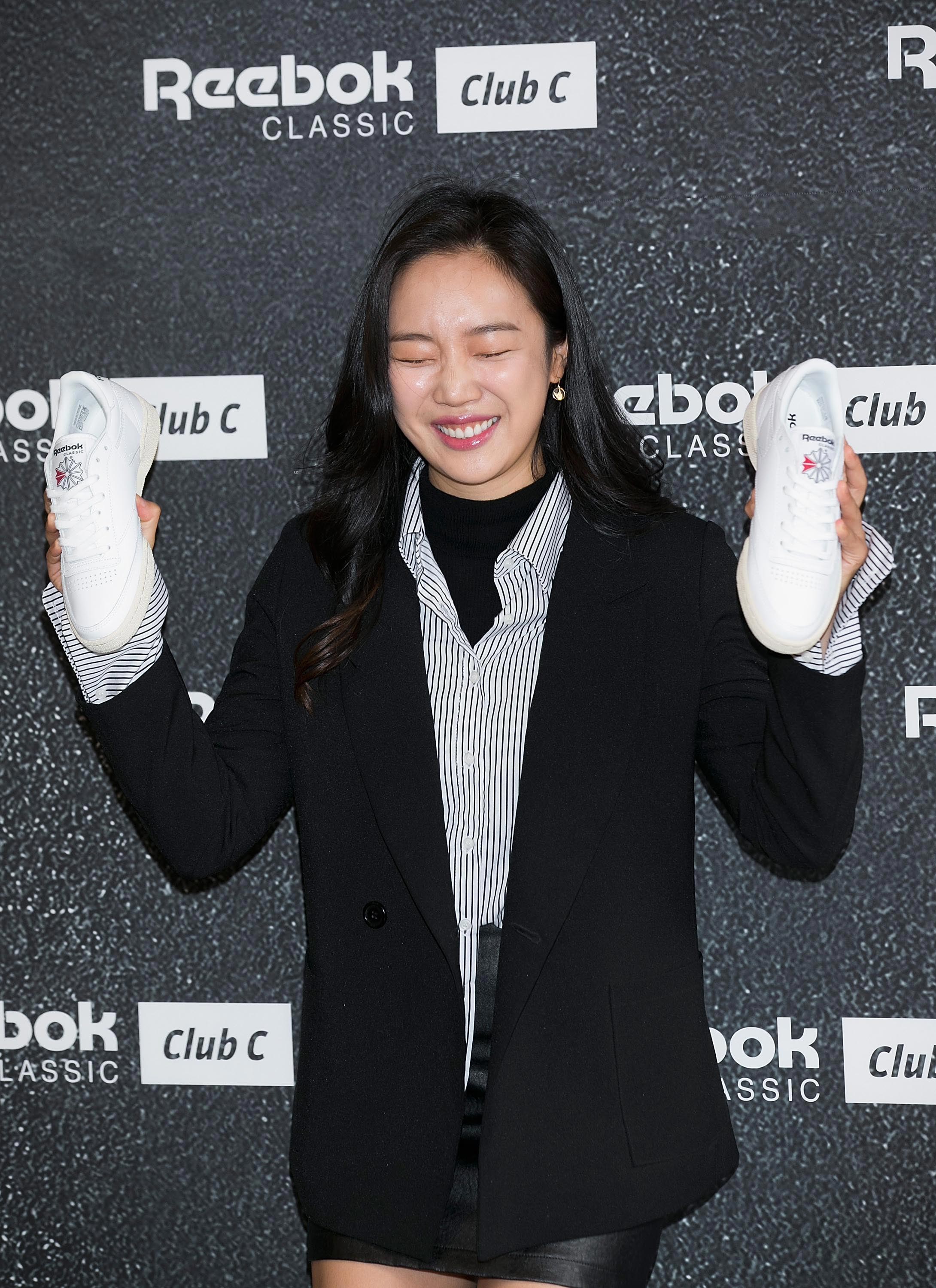 Jung Yeon-Joo attends the photocall for Reebok Classic ‘Club C Exclusive’