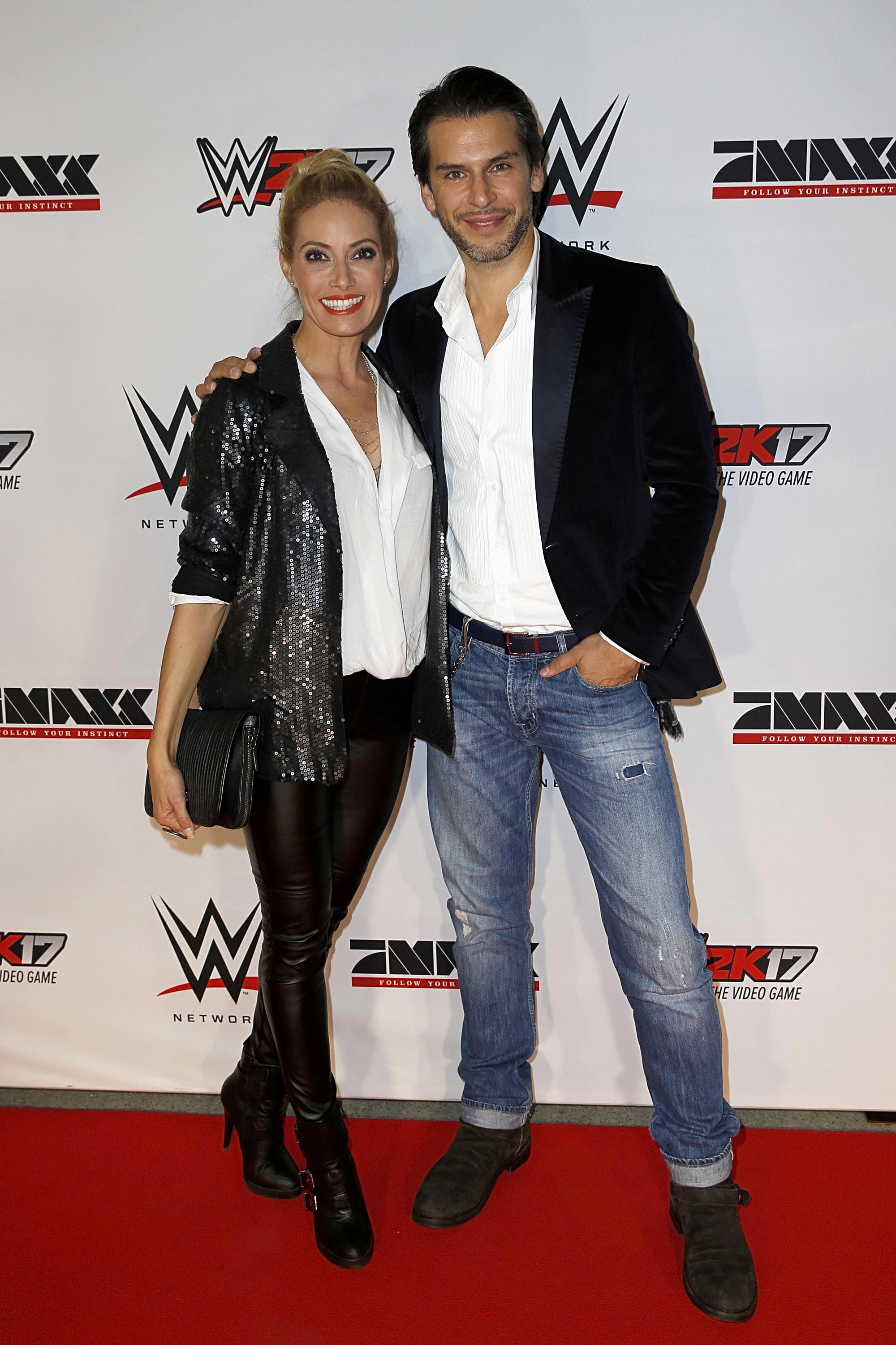 Sarah Winkhaus attends Tim Wiese’s first WWE fight