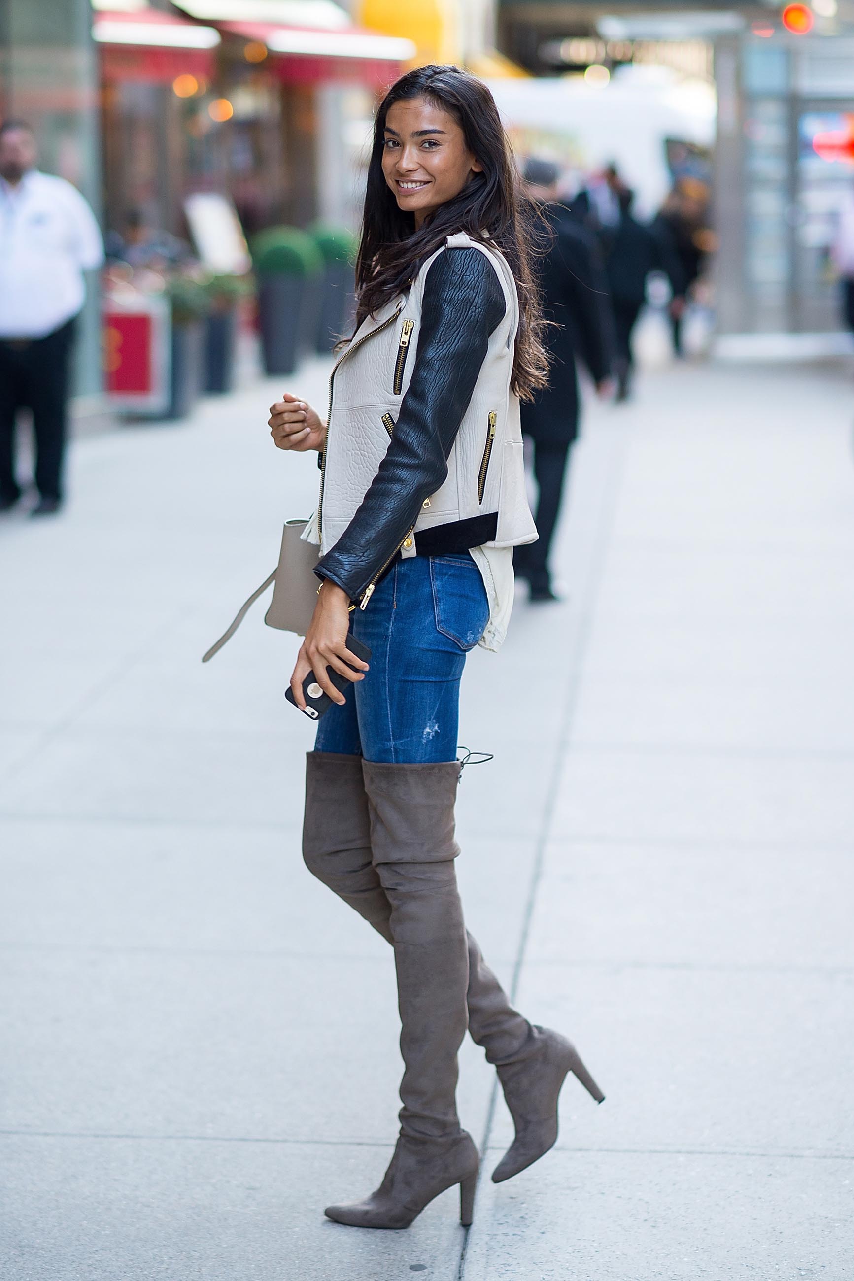 Kelly Gale attends the 2016 Victoria’s Secret Fashion Show model fittings