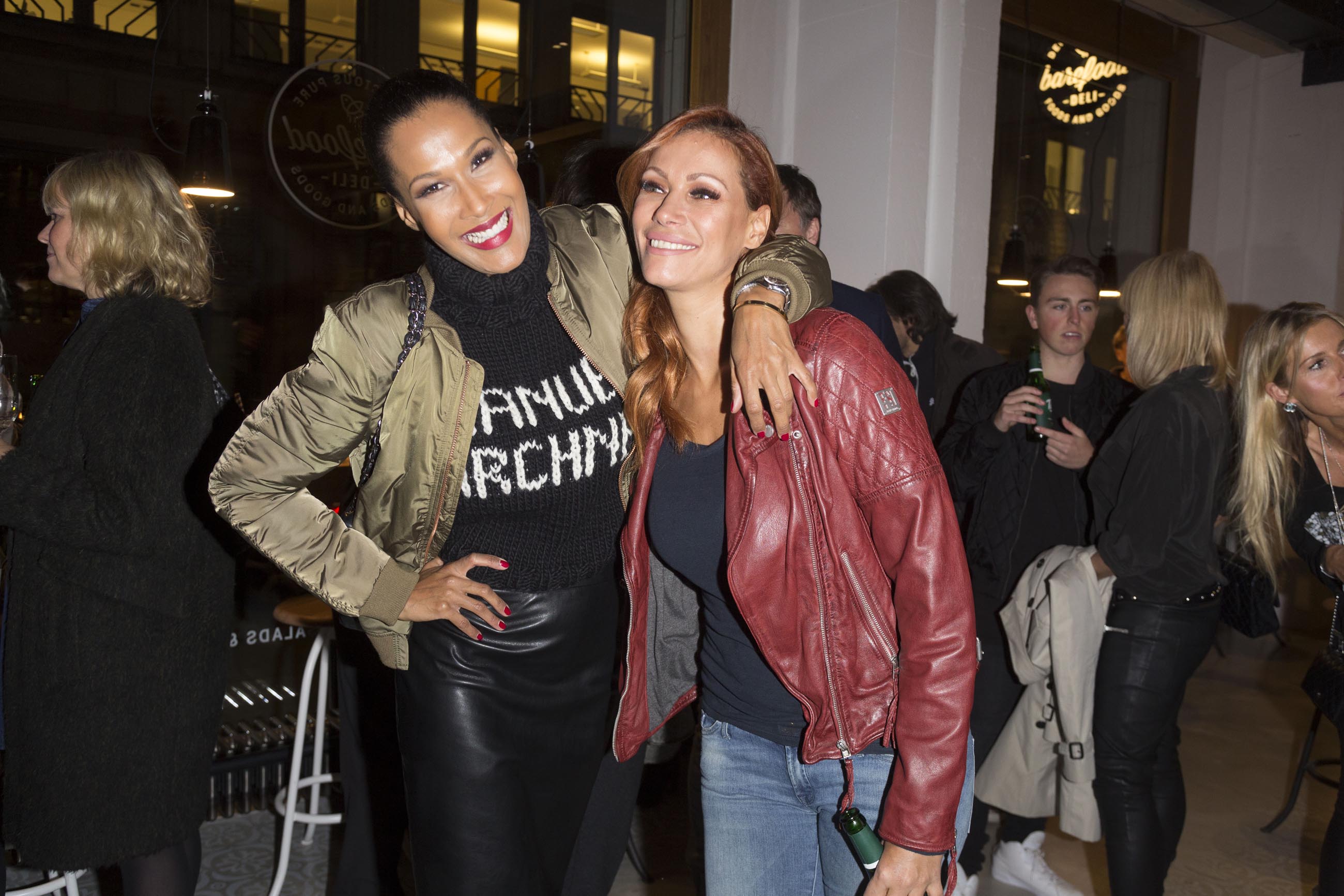 Marie Amiere attends Til Schweiger Opens his new Bar