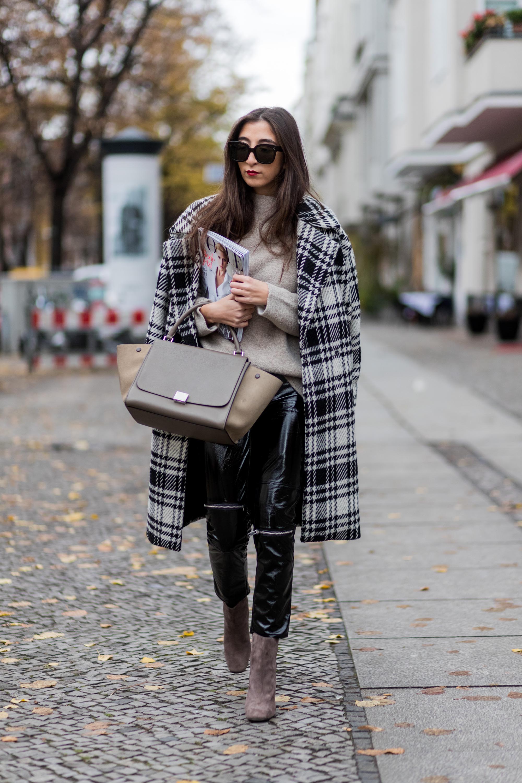 Nadja Ali Street Style In Berlin