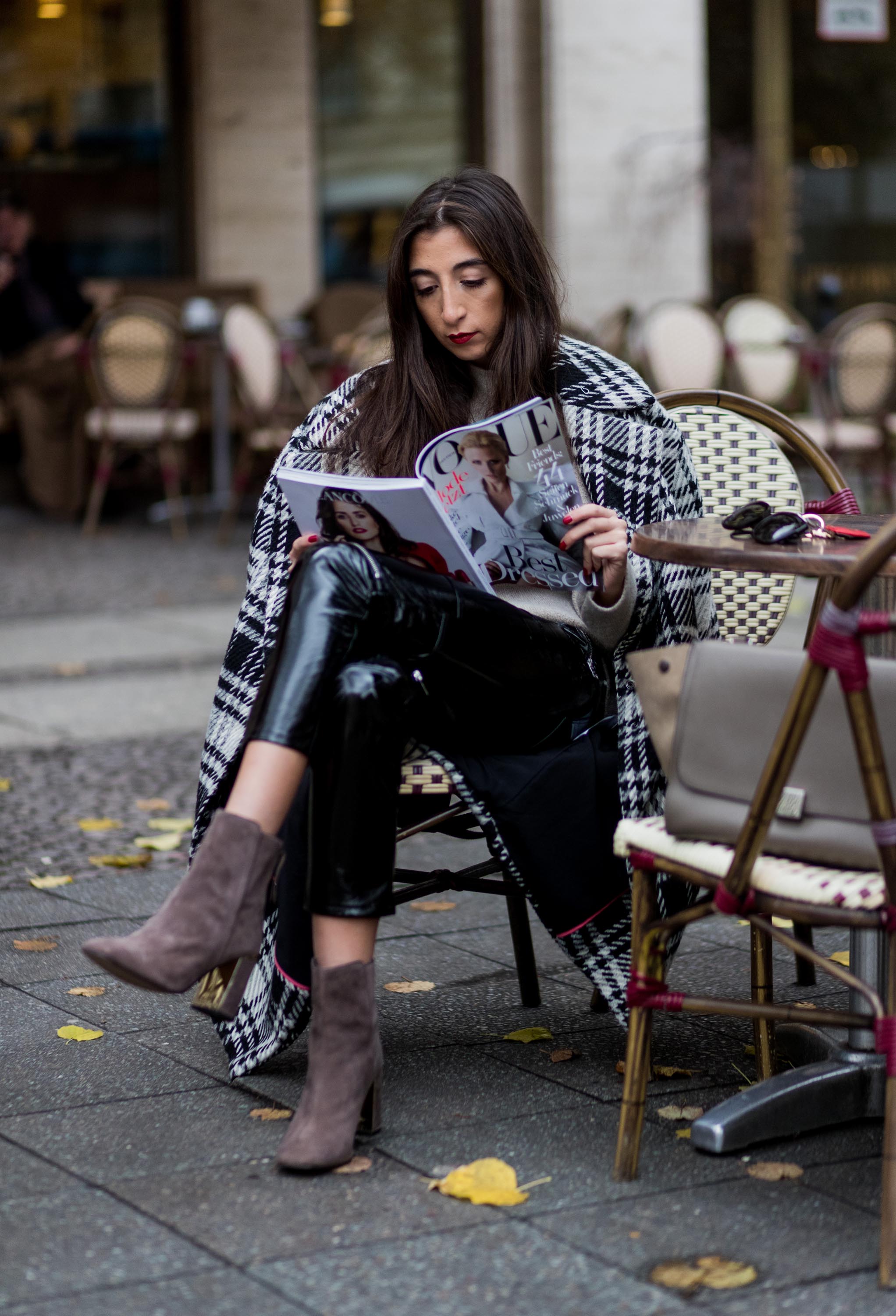 Nadja Ali Street Style In Berlin