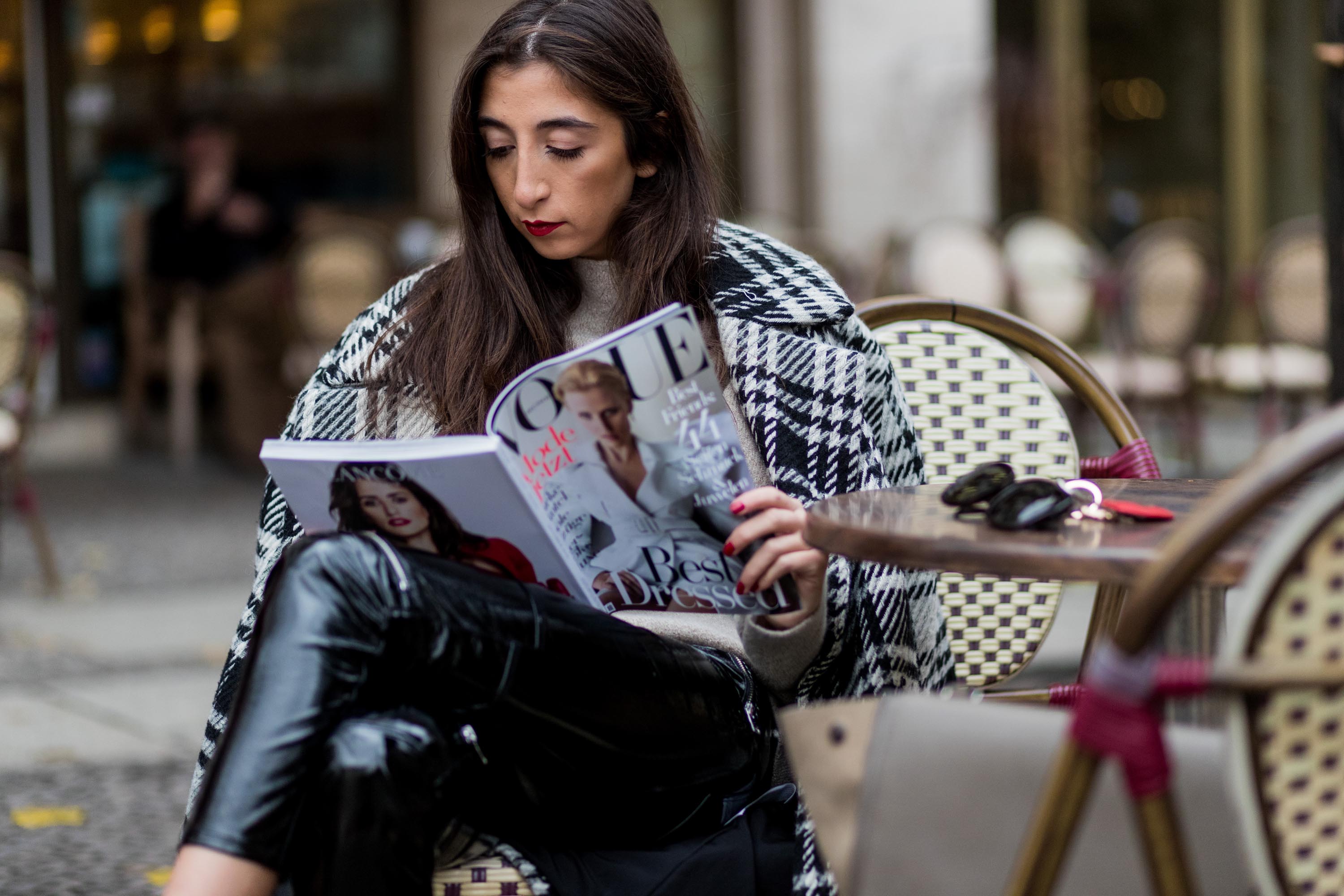 Nadja Ali Street Style In Berlin