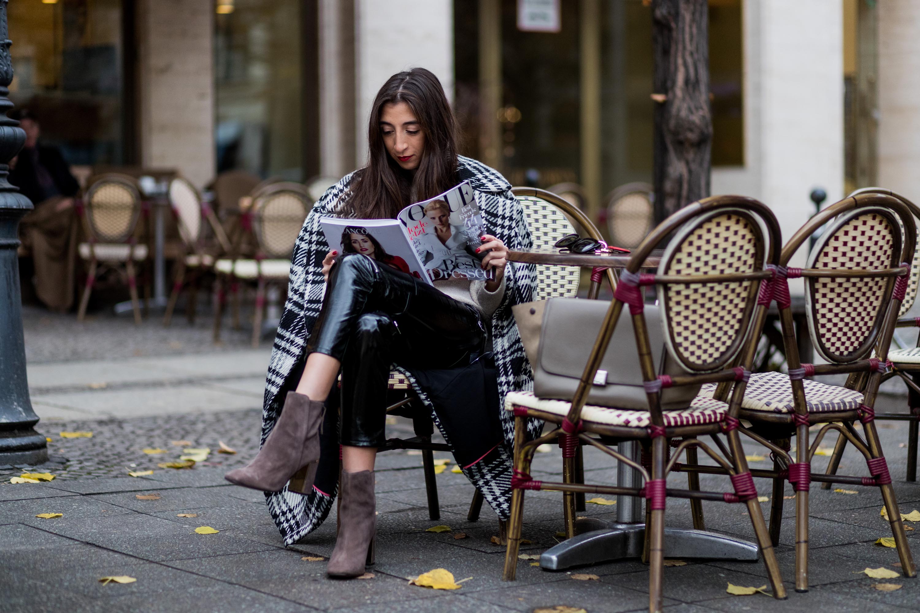 Nadja Ali Street Style In Berlin