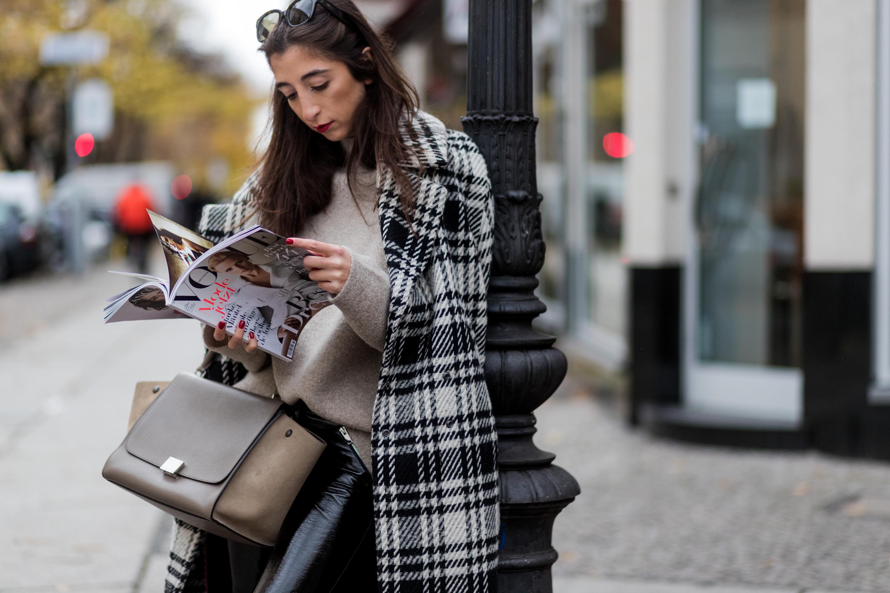 Nadja Ali Street Style In Berlin