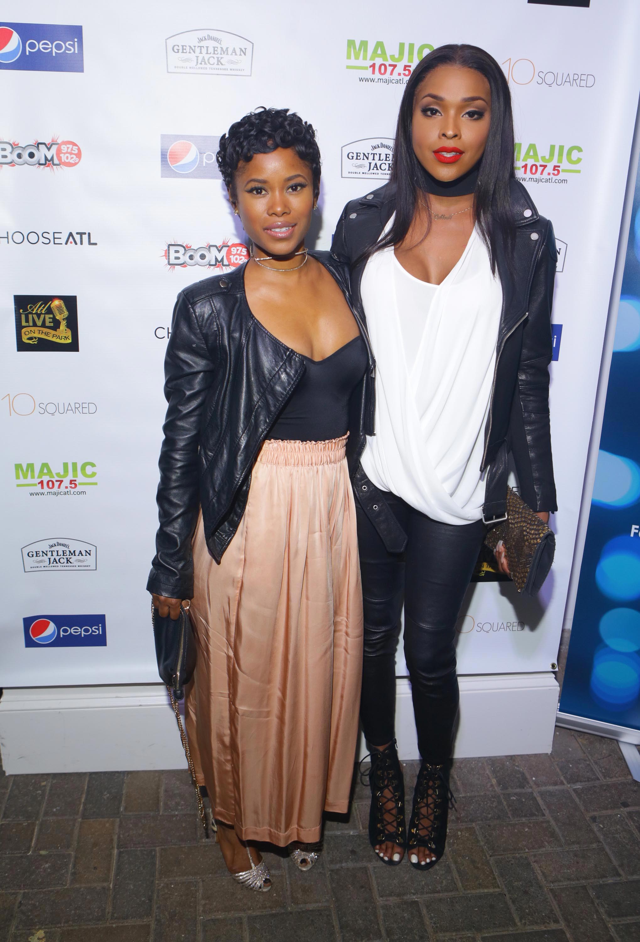 Amiyah Scott attends the STAR ATL Live On the Park screening