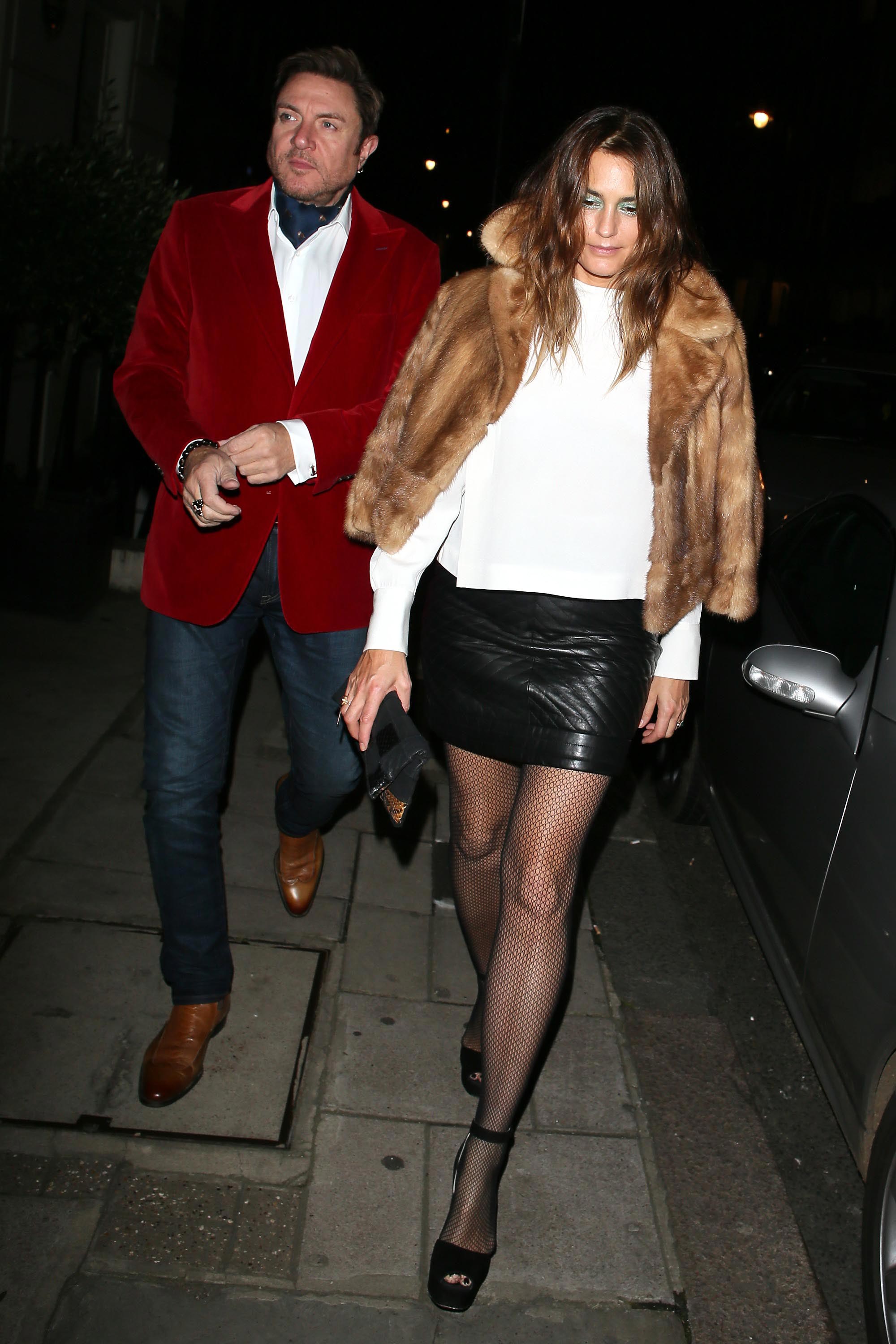 Yasmin Le Bon at Mark’s club