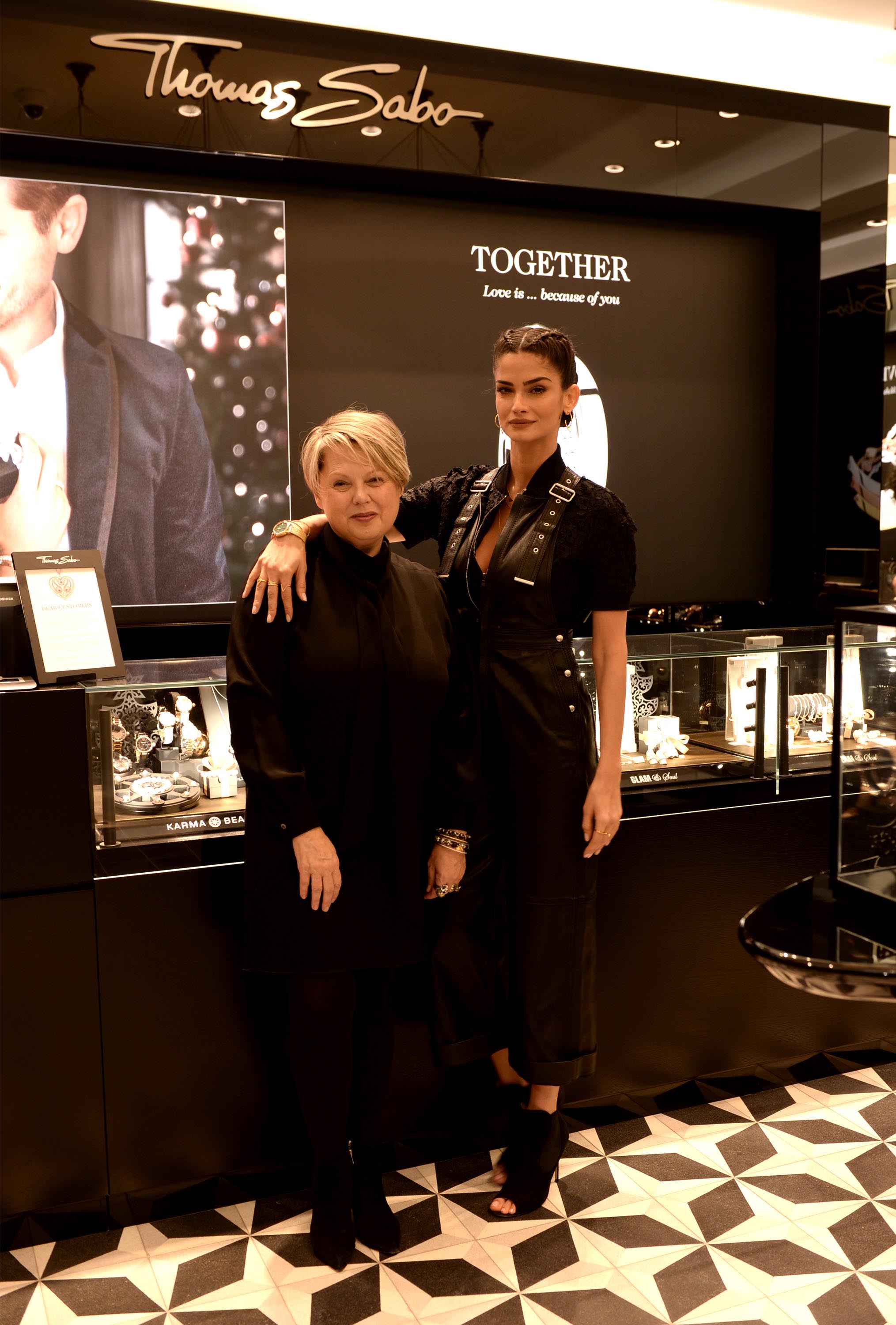 Shermine Shahrivar attends the Thomas Sabo flagship boutique grand opening