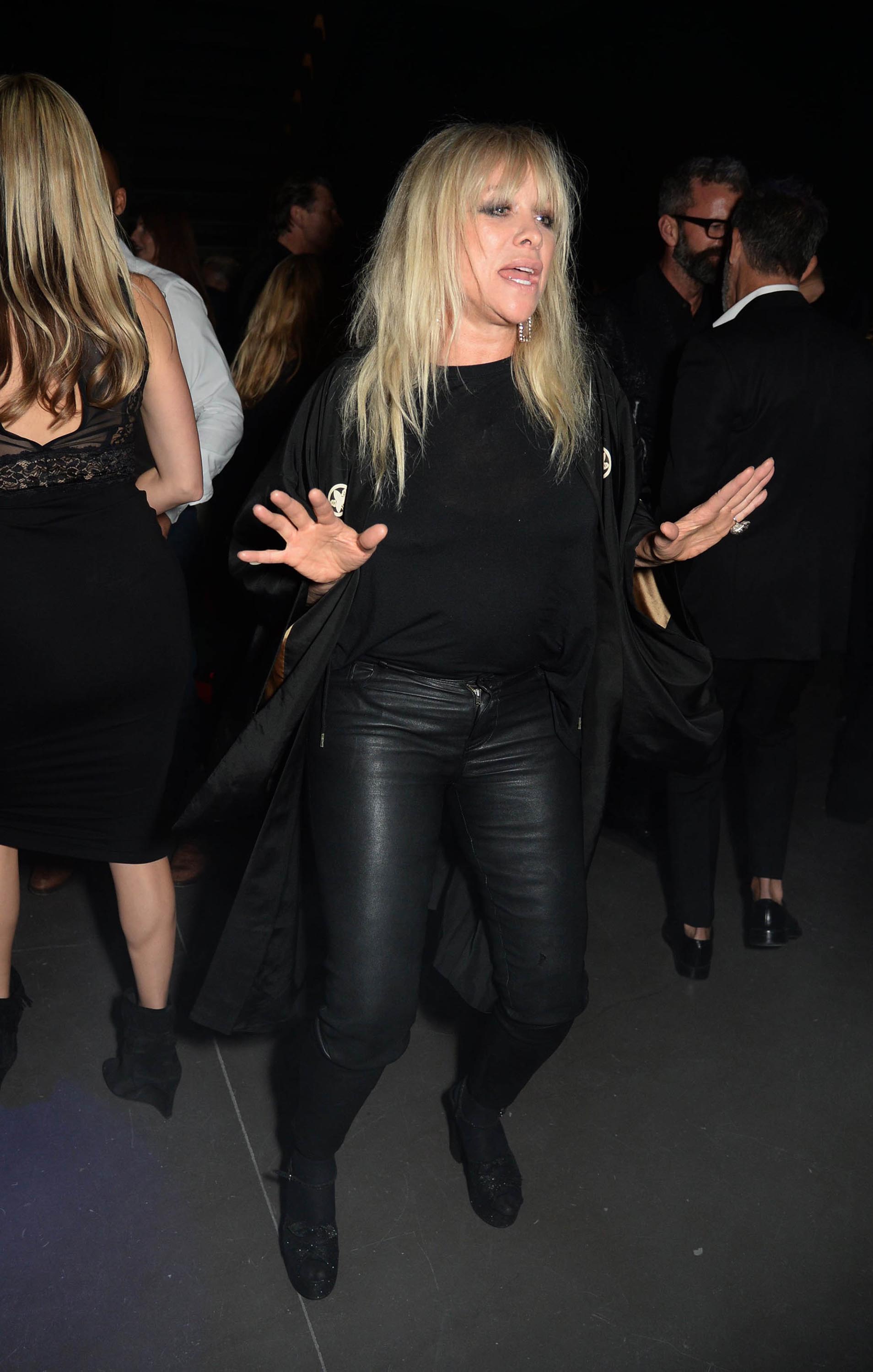 Jo Wood attends Kelly Hoppen 40 years in the interior design business party