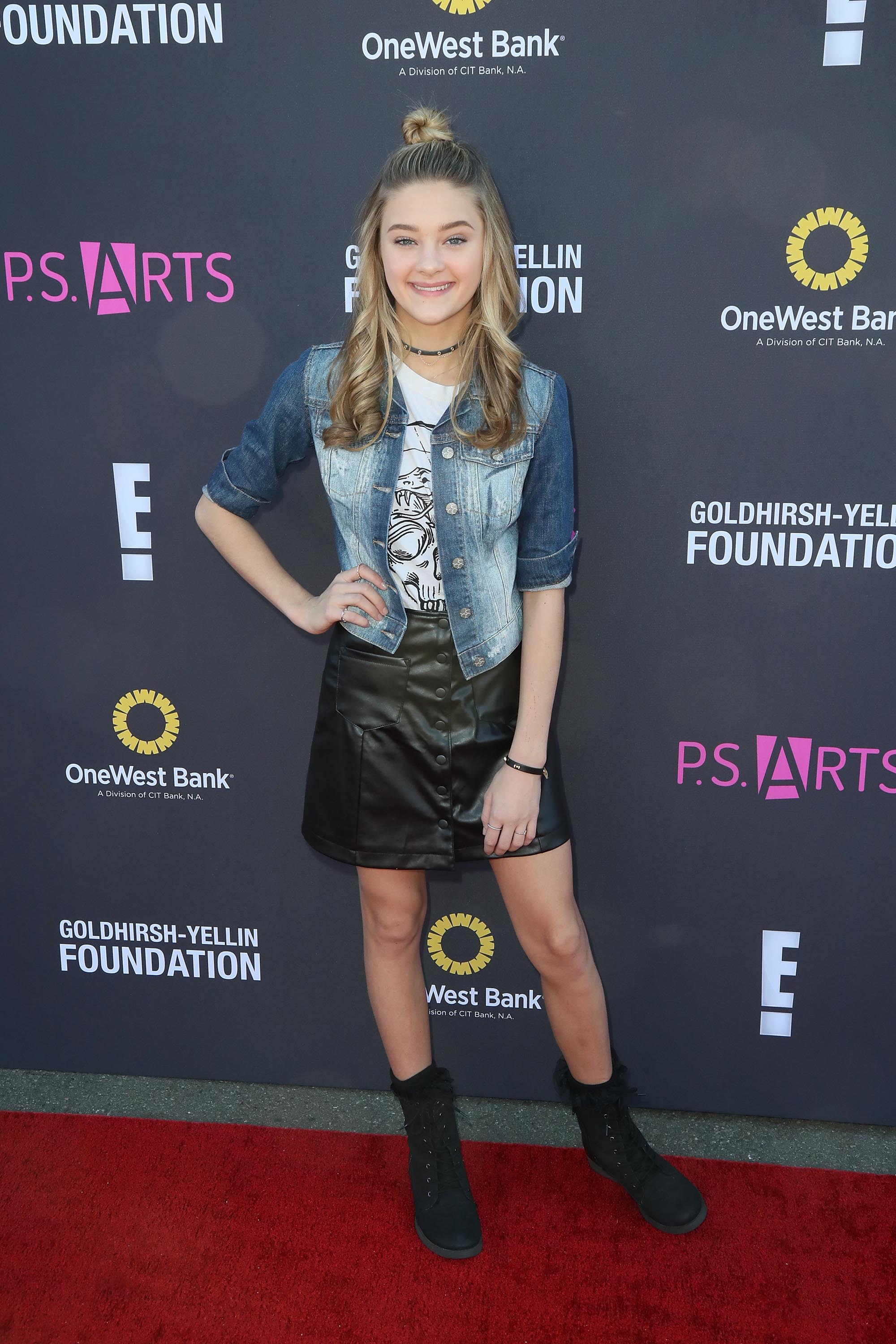 Lizzy Greene attends the P.S. ARTS Express Yourself