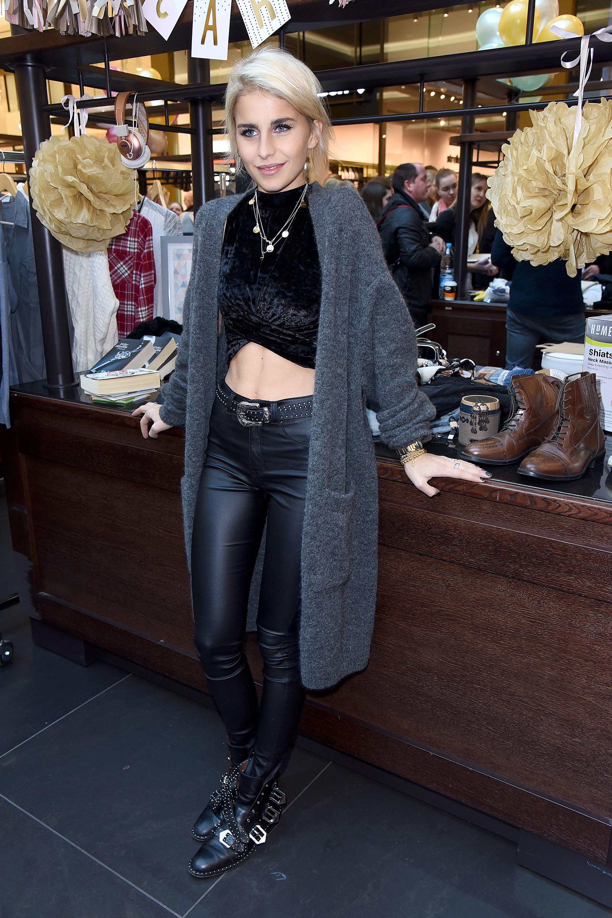 Caro Daur attends will i am’s launch party for i.am headphones