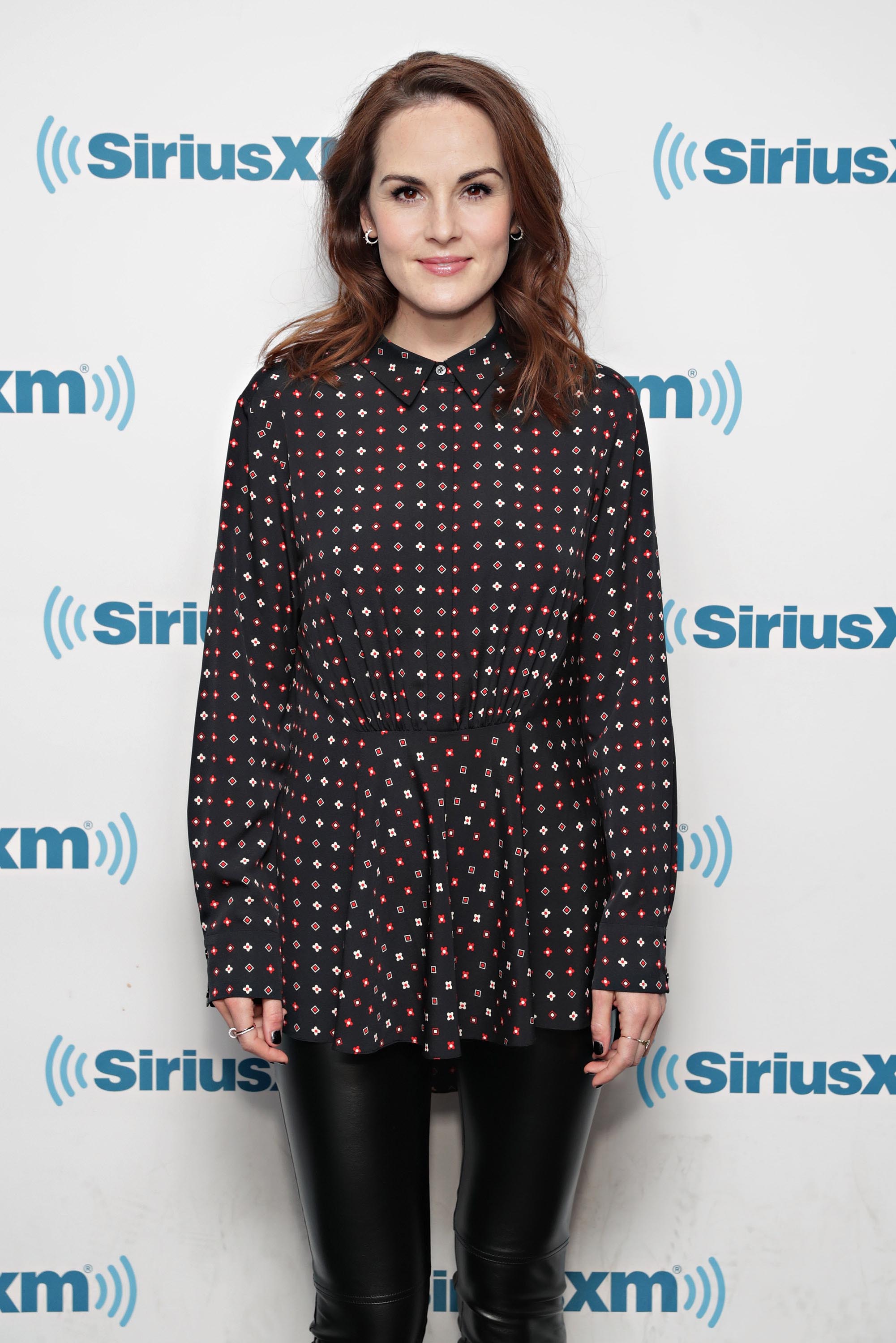 Michelle Dockery visits the SiriusXM Studios