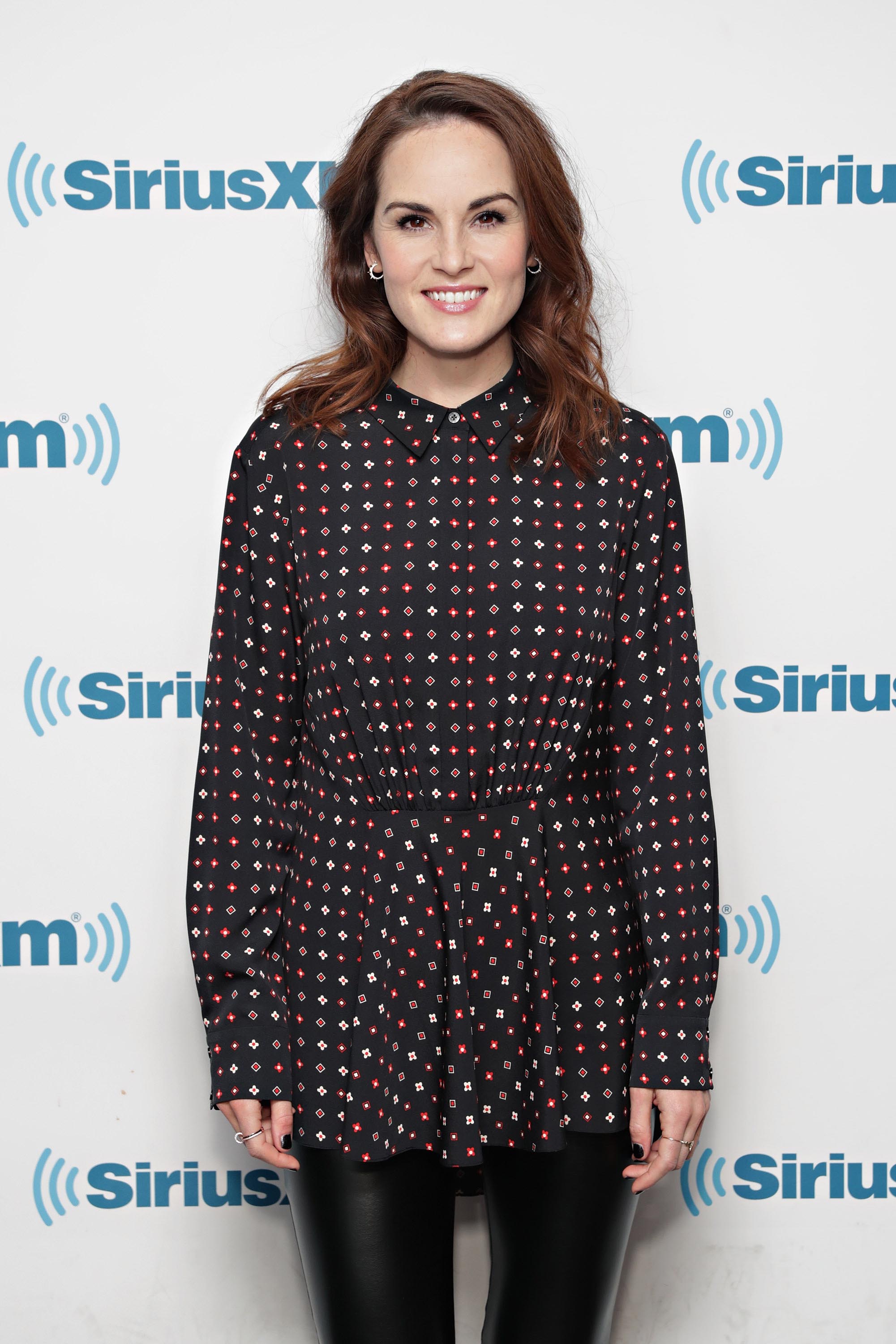 Michelle Dockery visits the SiriusXM Studios