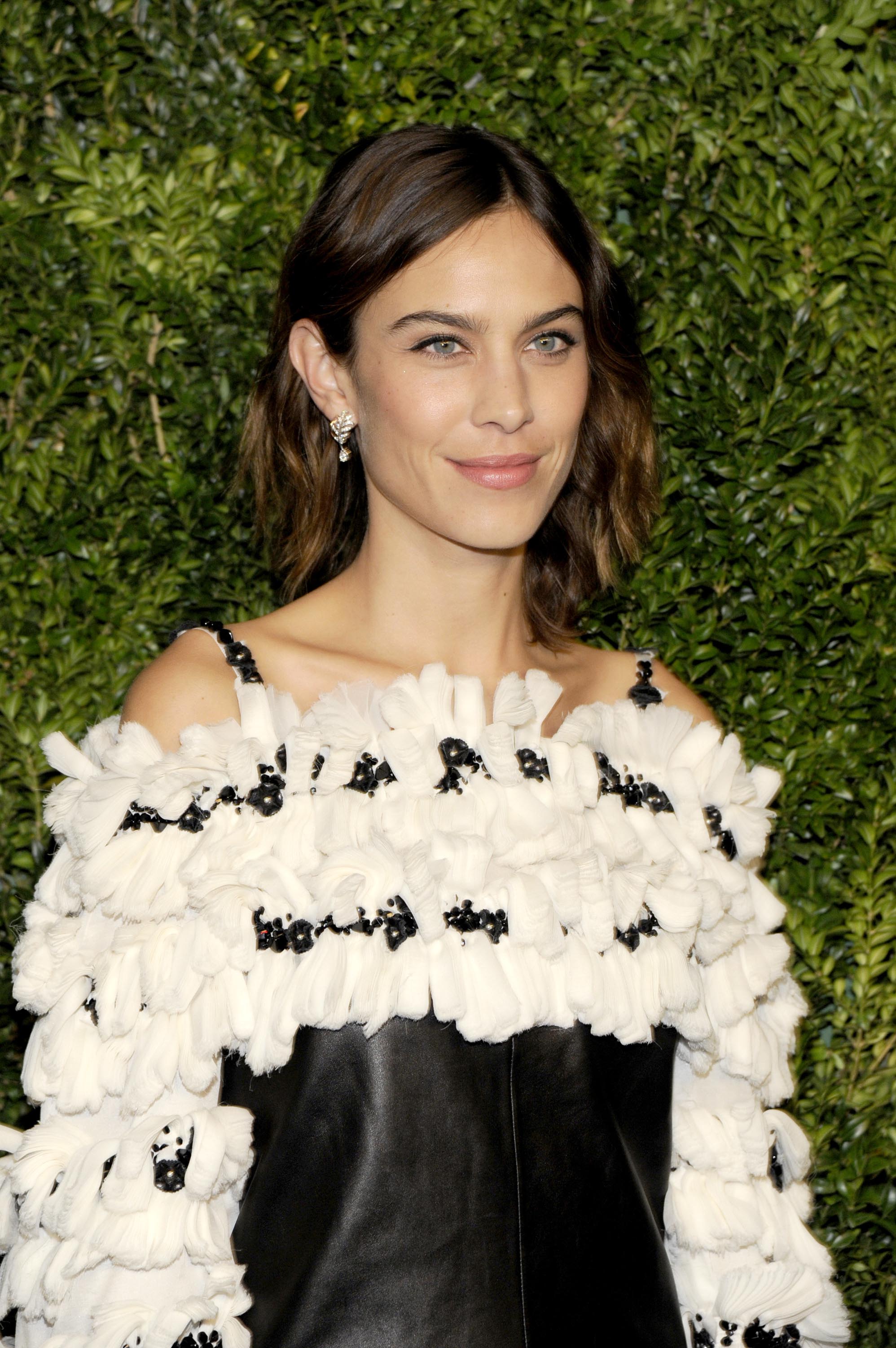 Alexa Chung attends the 2016 Museum of Modern Art Film Benefit