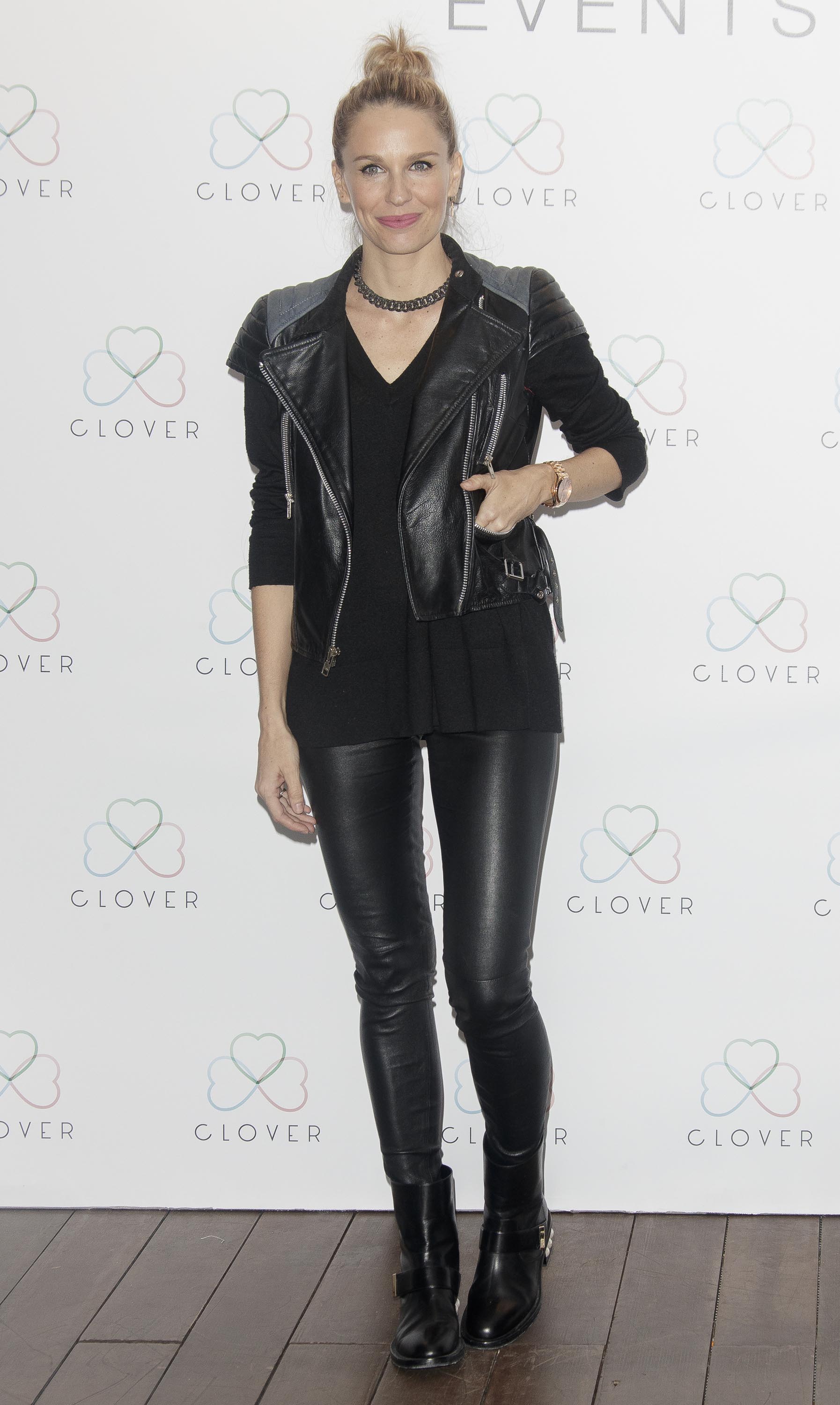 Carola Baleztena & Natalia Rodriguez attends the Clover photocall