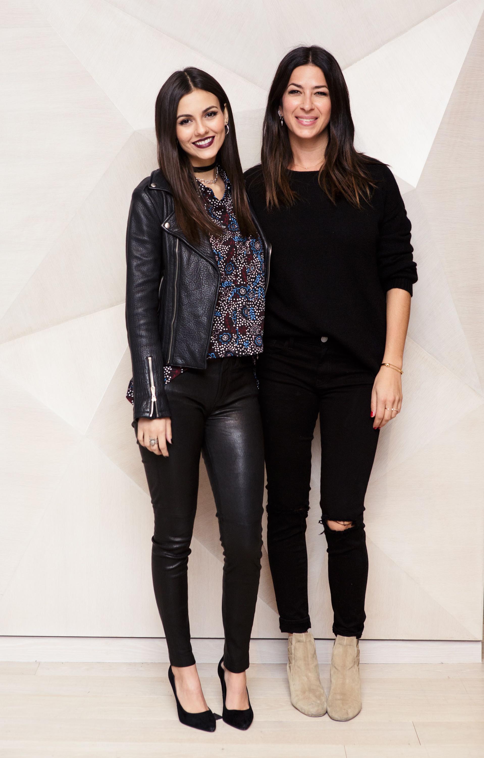 Victoria Justice attends Rebecca Minkoff x Smashbox Event