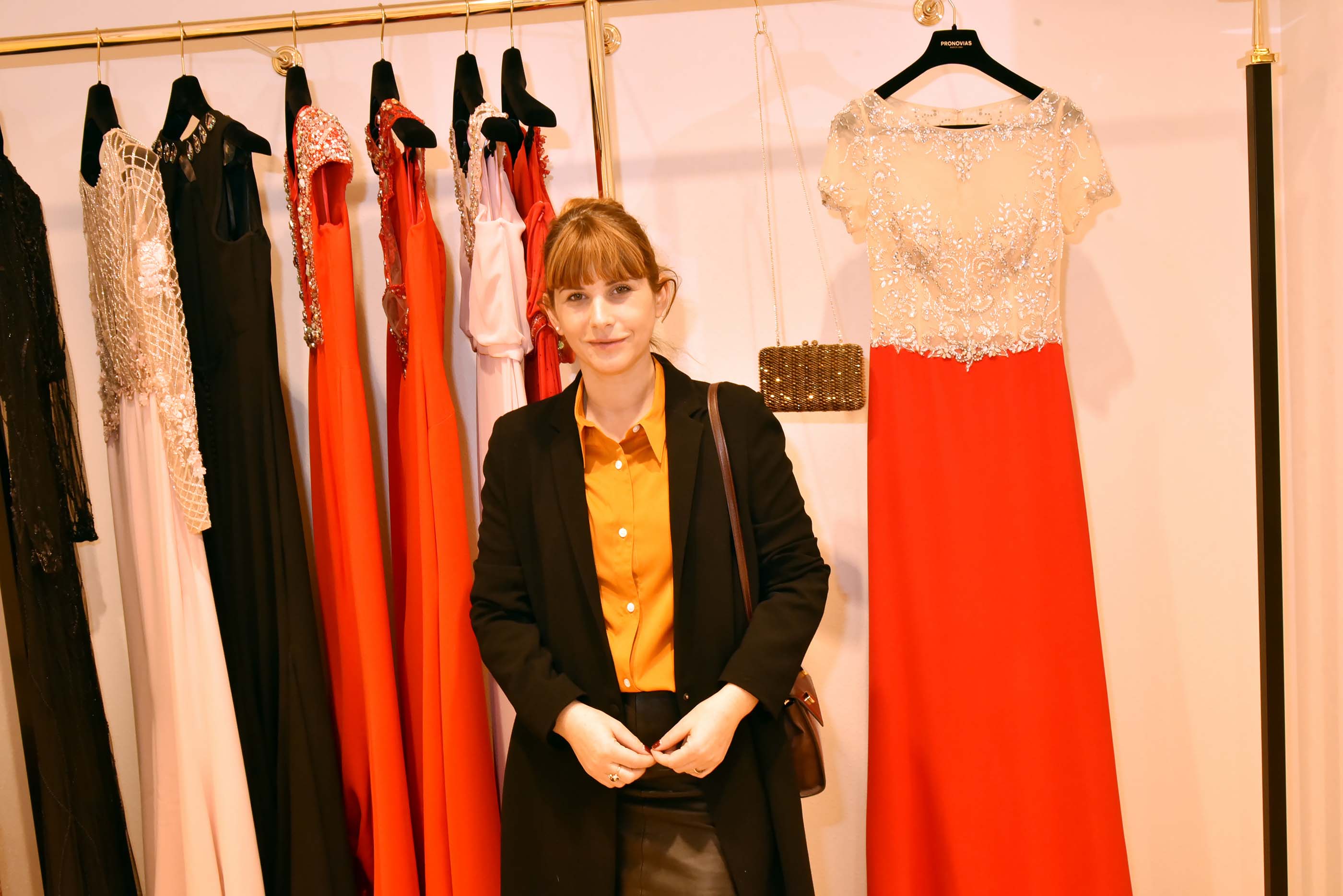 Cecile Togni attends the Pronovias Paris Flagship Launch Cocktail