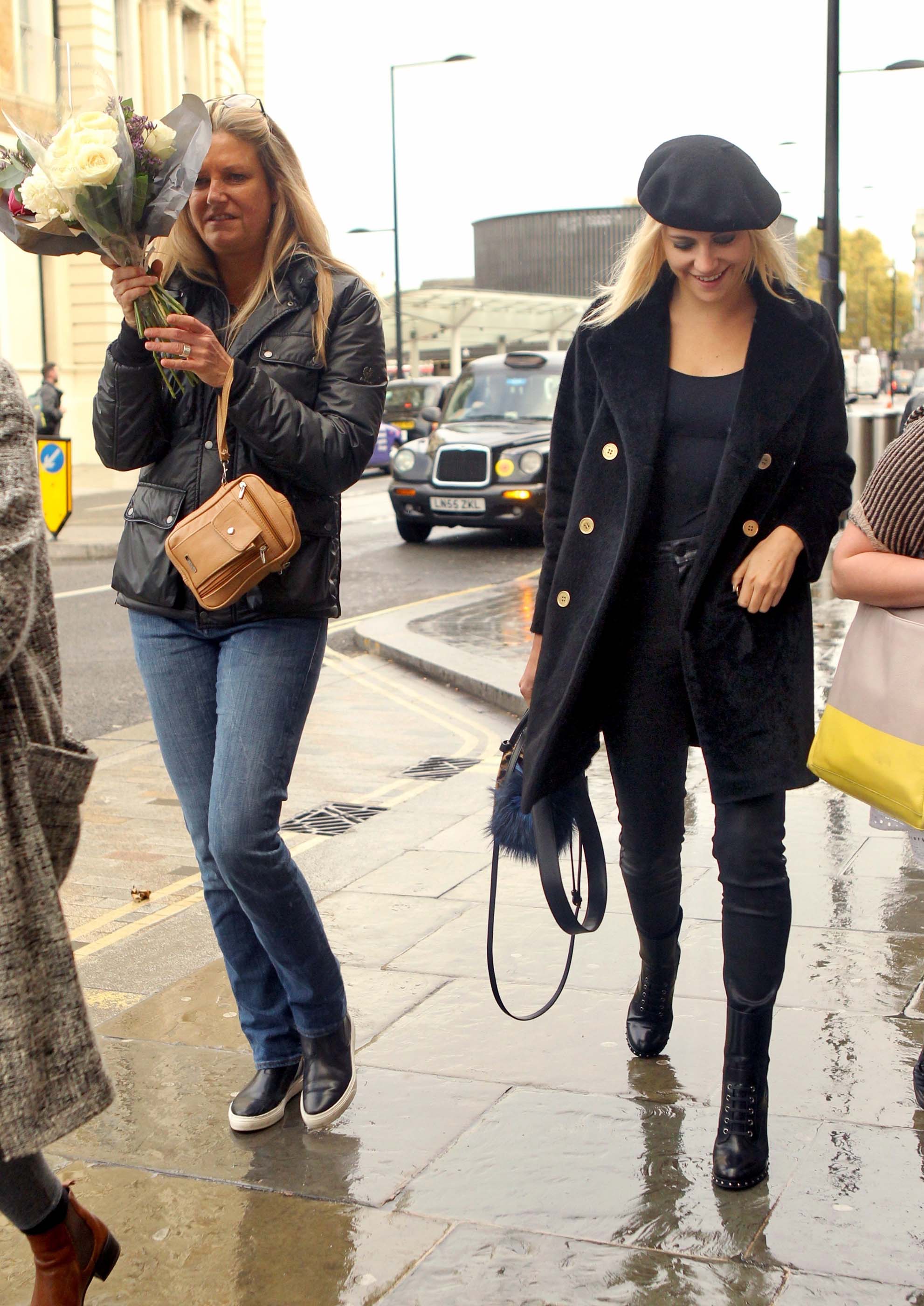 Pixie Lott out and about in London