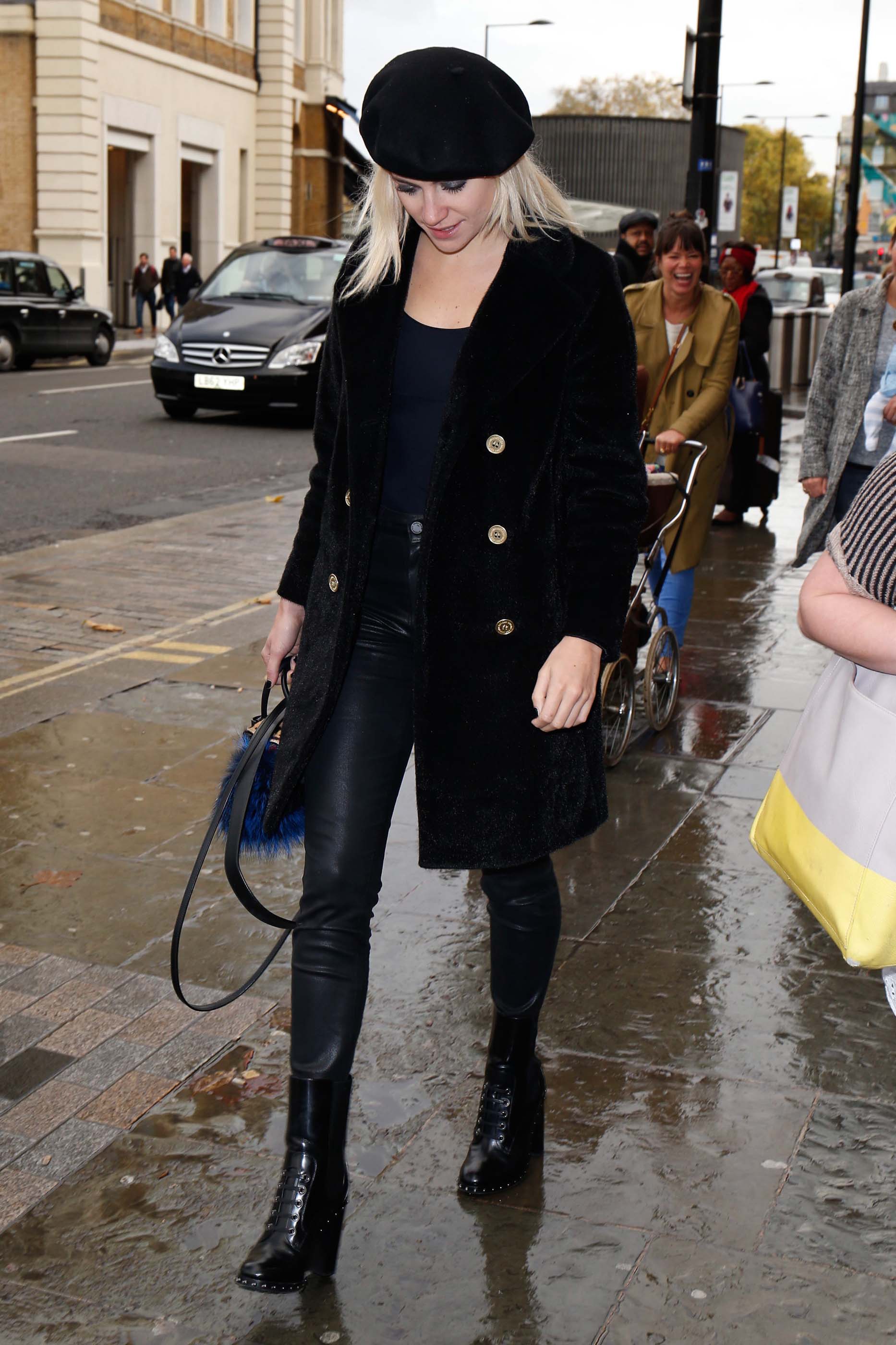 Pixie Lott out and about in London